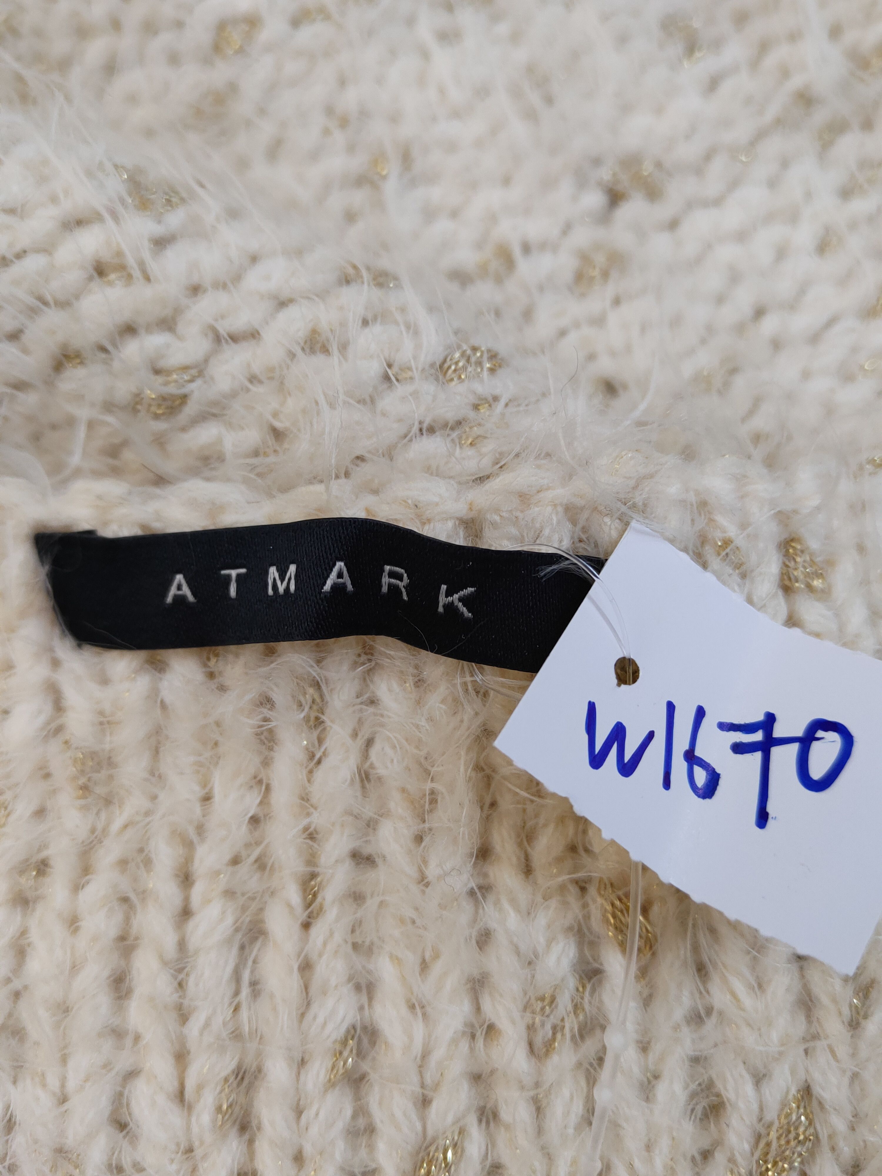 Japanese Brand Atmark Light Brown Shag Shaggy Fur Mohair Knitwear #W1670 Size M / US 6-8 / IT 42-44 - 12 Thumbnail