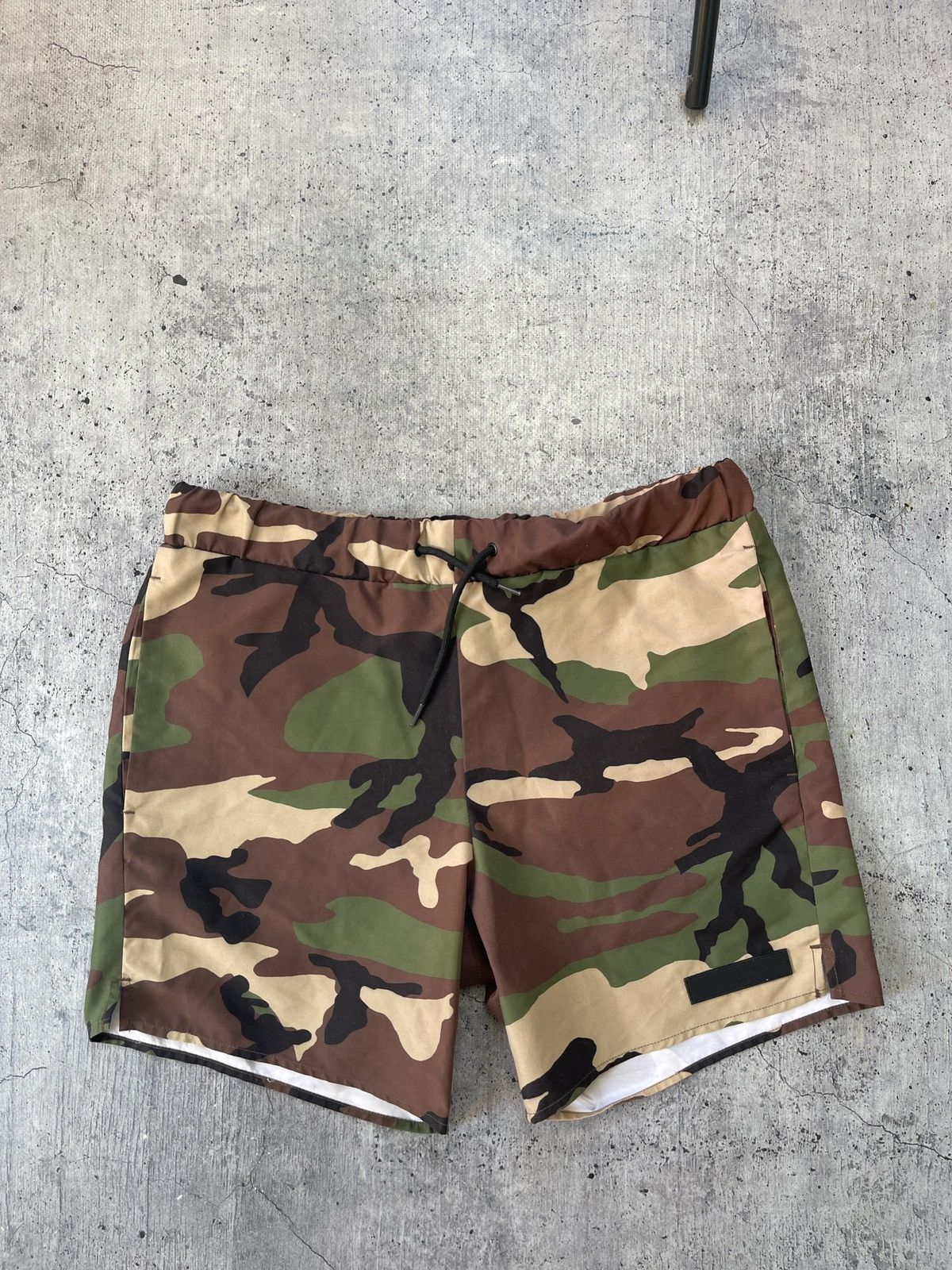 Sandro × Vintage Sandro camo luxury shorts Size US 30 / EU 46 - 1 Thumbnail