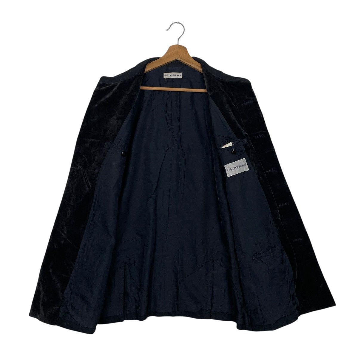 Issey Miyake Issey Miyake Men Mandarin Velvet Sleeve Jacket Size US M / EU 48-50 / 2 - 11 Thumbnail