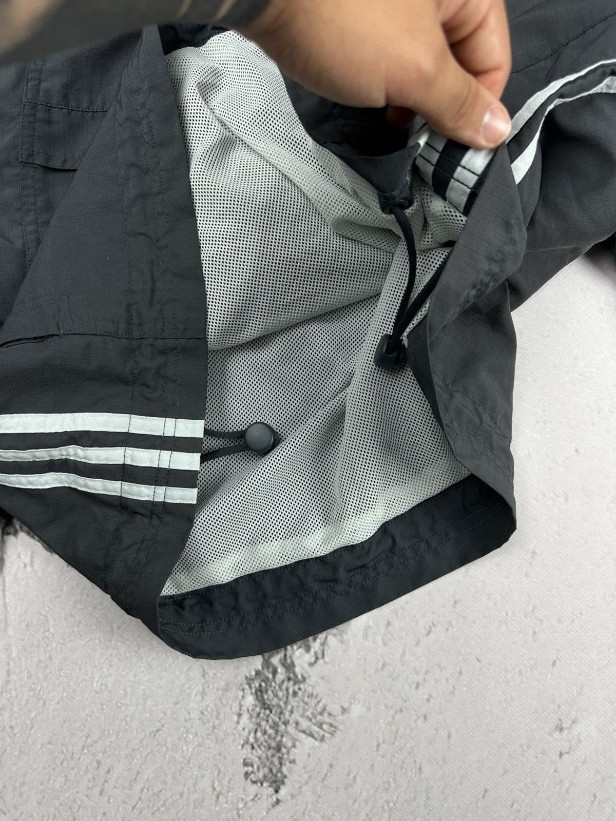 Adidas Vintage Y2K Adidas Anorak Jacket 90s Drill rare retro Size US L / EU 52-54 / 3 - 4 Thumbnail