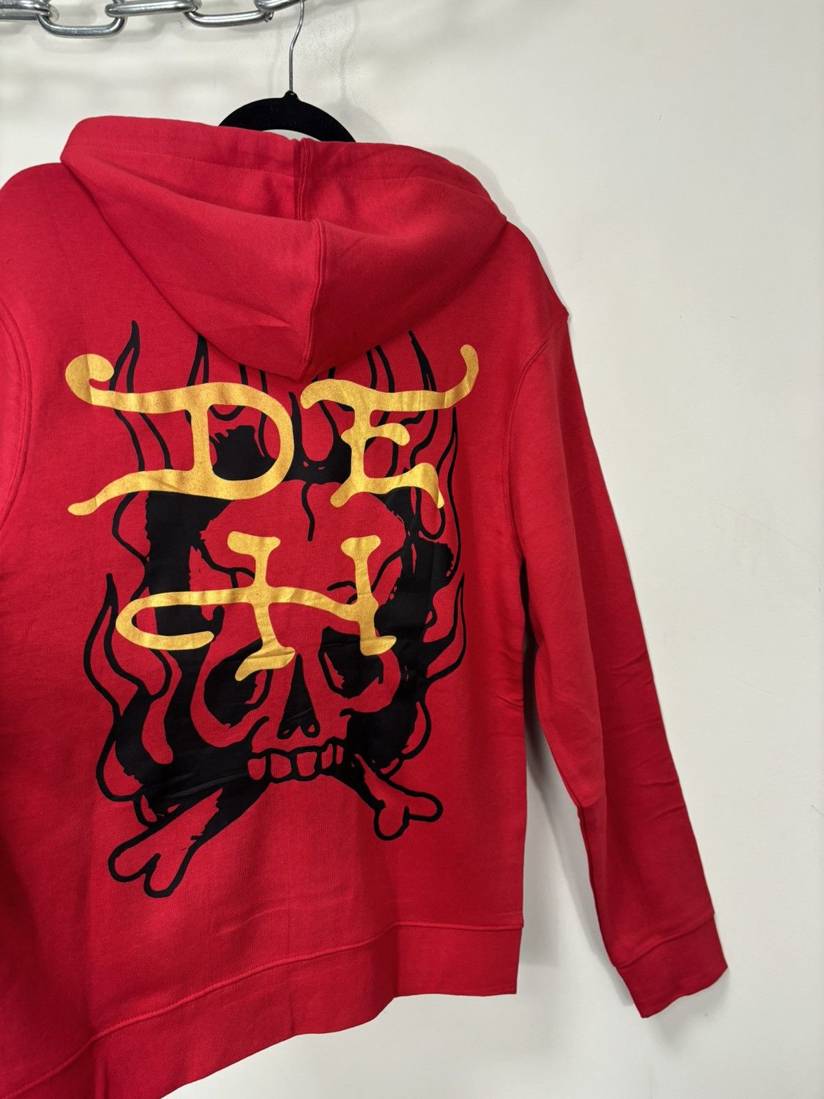 Ed Hardy Ed Hardy Y2K Chinese Dragon Big Logo NEW Red Hype Hoodie Size US S / EU 44-46 / 1 - 16 Thumbnail