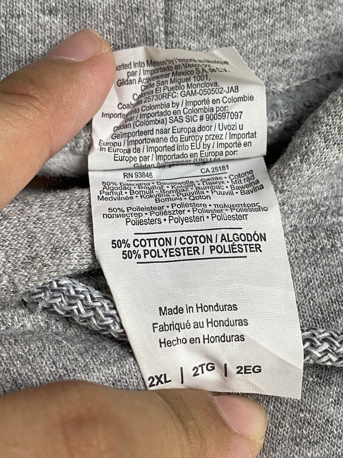 Gildan × Vintage Vintage GCPRA hoodies Size US XXL / EU 58 / 5 - 13 Thumbnail
