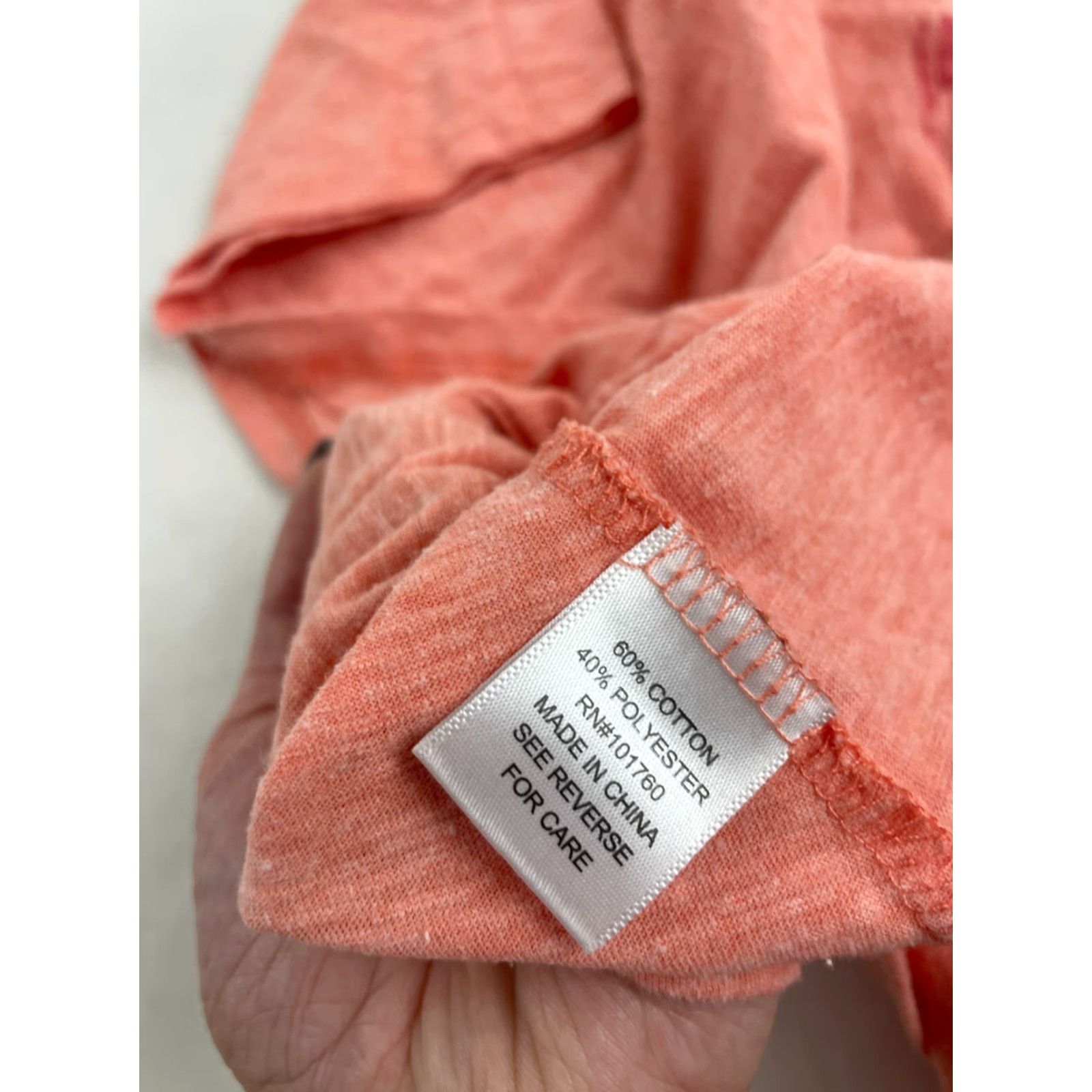 Nautica VINTAGE Pal Harbour Shirt Womens XL Peach Sail Boat Nautical 3/4 Sleeve Crewneck Size XL / US 12-14 / IT 48-50 - 8 Thumbnail