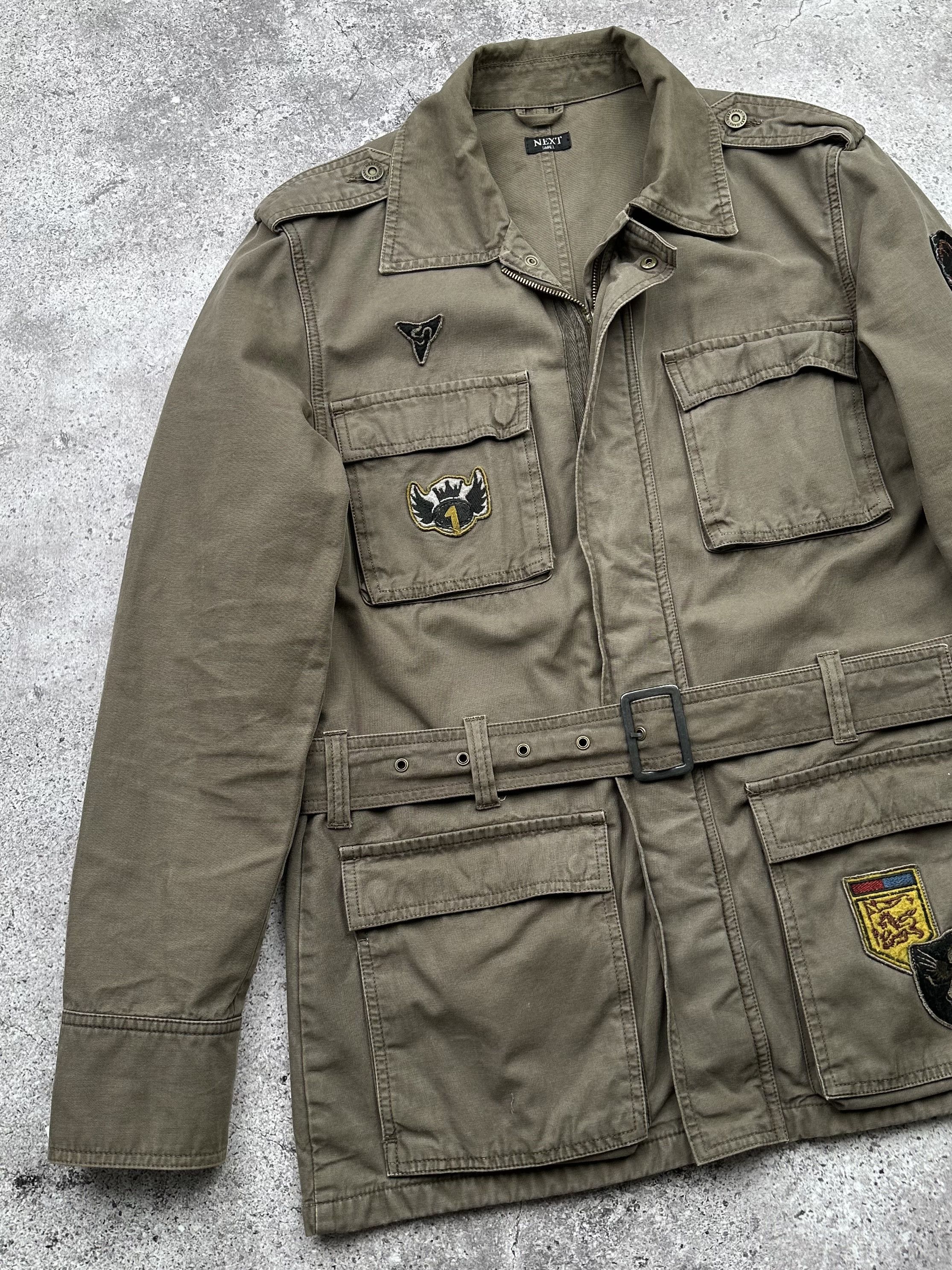 Japanese Brand Vintage Work Jacket With Belt C529(V48) Size US M / EU 48-50 / 2 - 2 Thumbnail