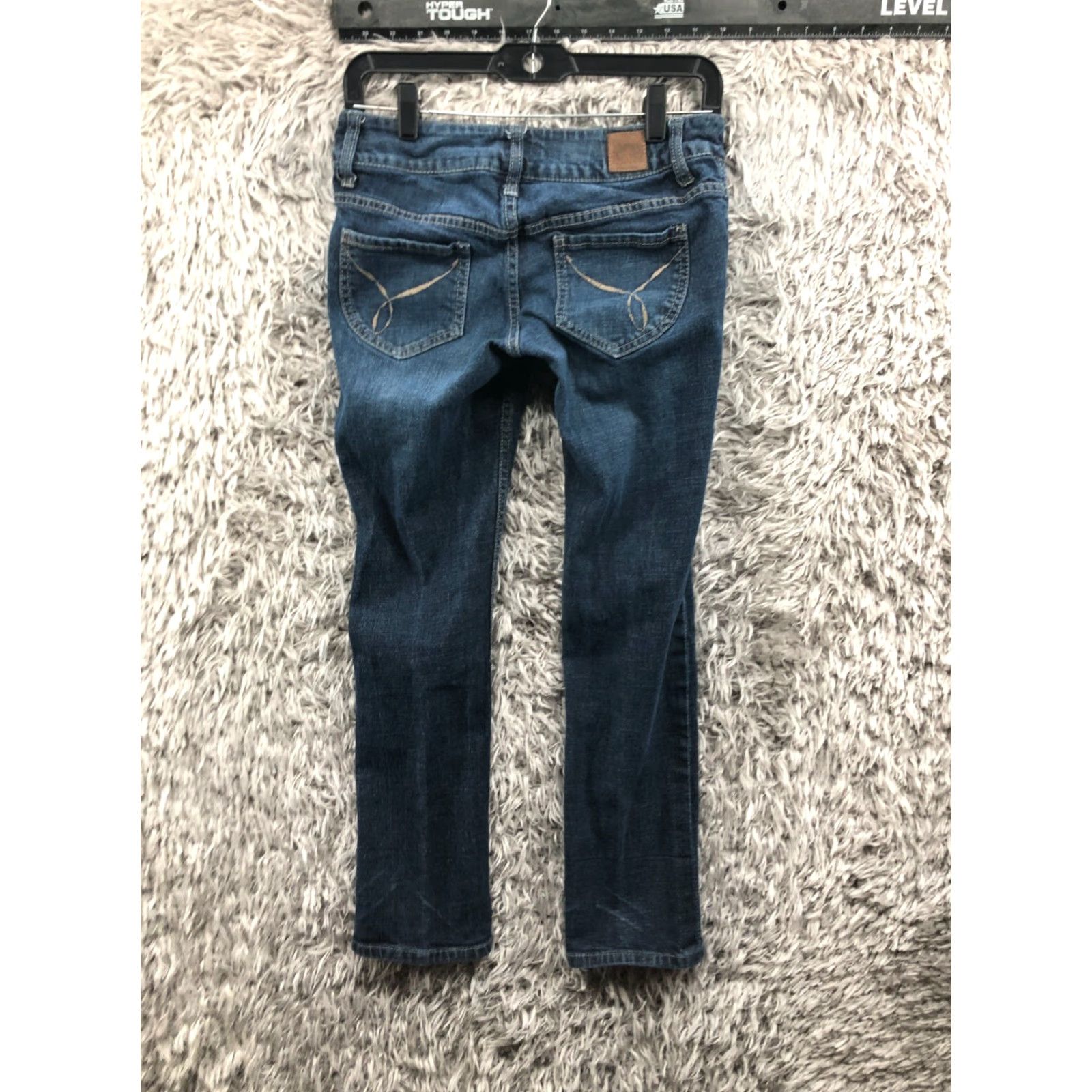 Vintage Paris Blues Jeans Low Rise Straight Womens Size Small Medium Wash Blue Size 28" / US 6 / IT 42 - 6 Thumbnail