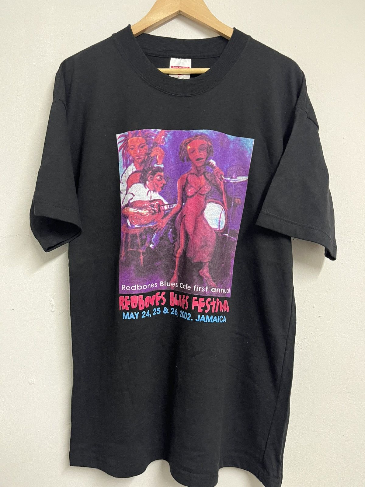 Rap Tees 💥Offer💥Vintage 2002 Redbones Blues Fest Black History Tees Size US L / EU 52-54 / 3 - 1 Thumbnail