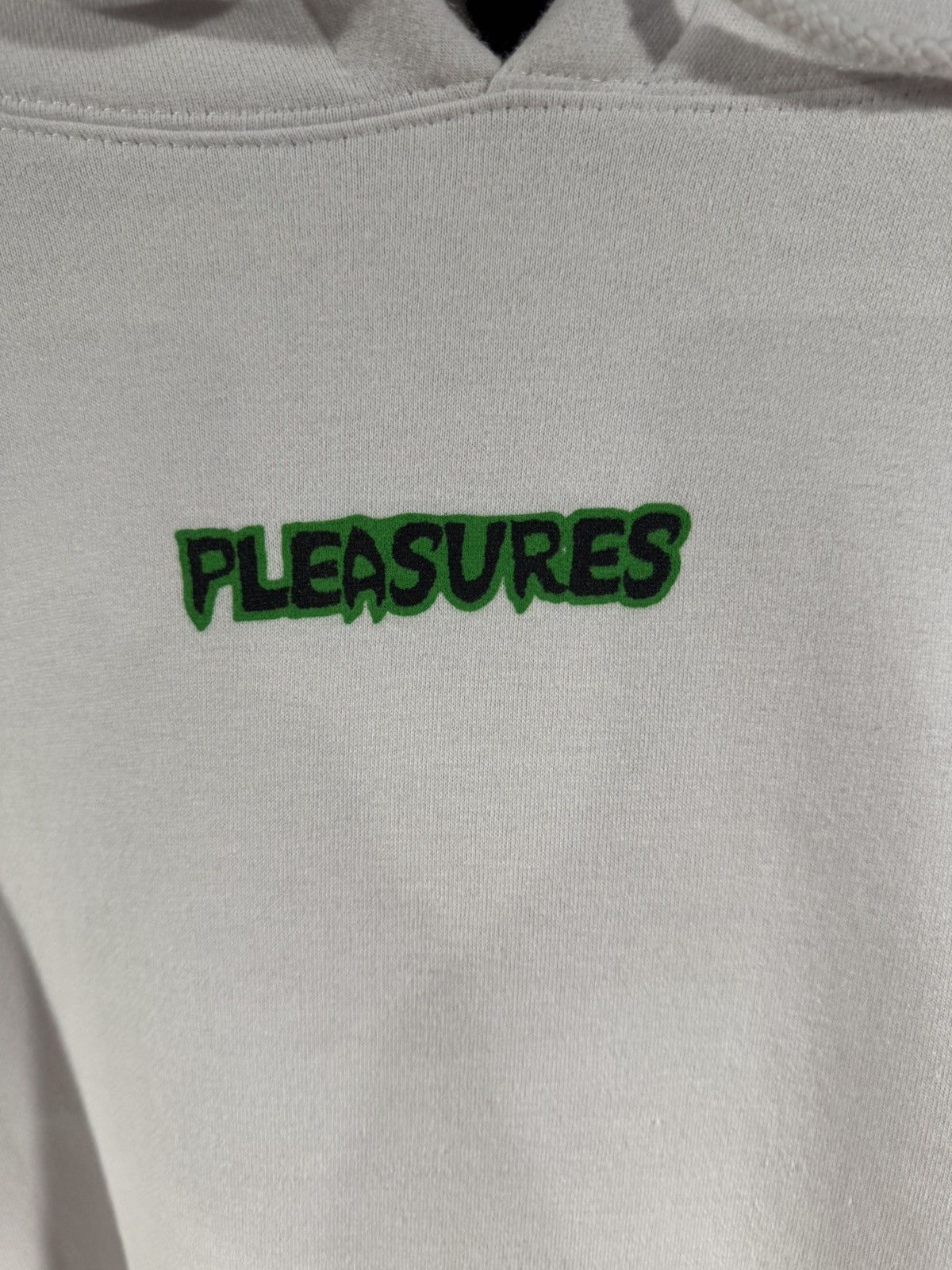 Pleasures Pleasures Custom Cropped Rock On 🤘 Hoodie XL Size US XL / EU 56 / 4 - 3 Thumbnail