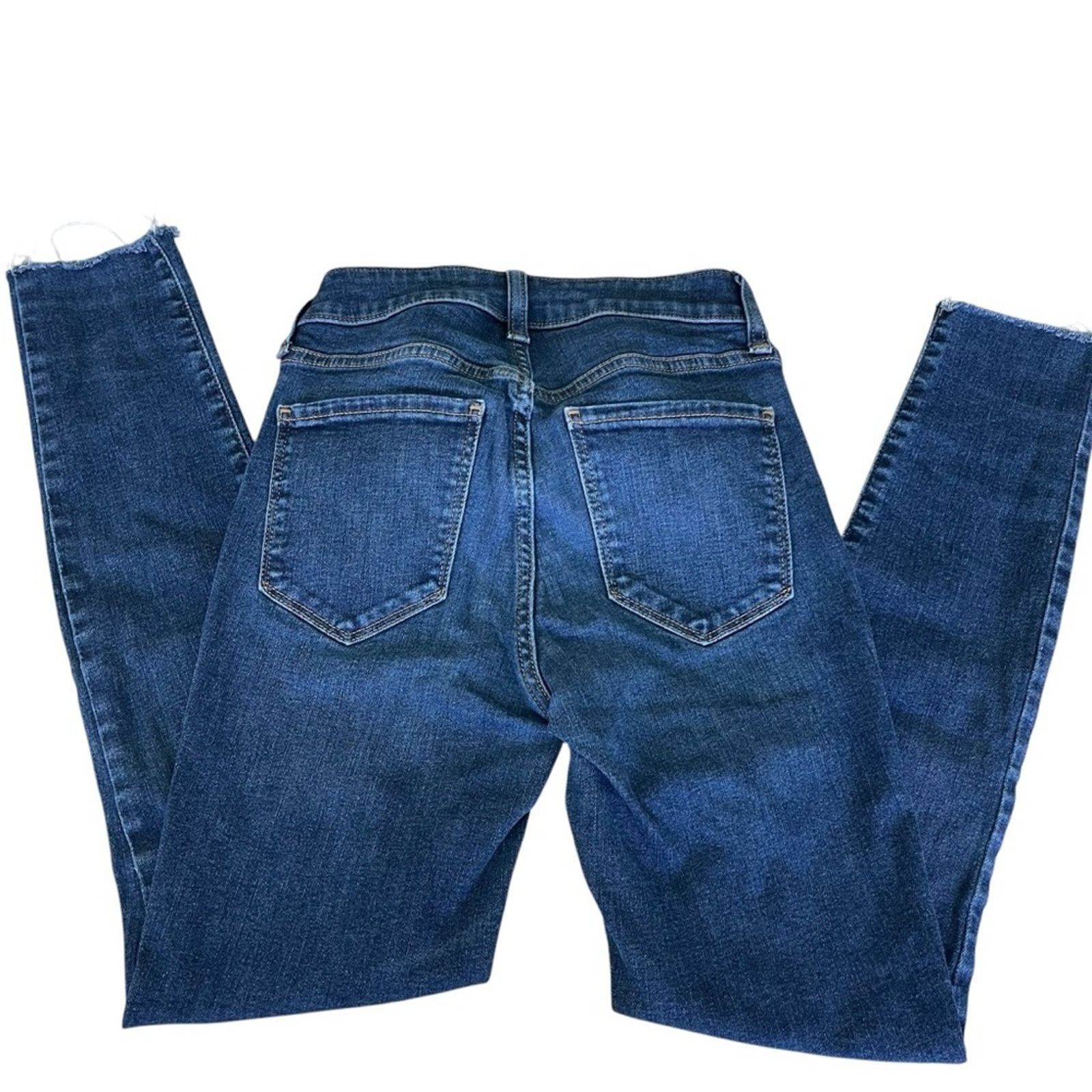 Gap Gap Universal Jegging Mid Rise Medium Wash Blue Jeans 2 Reg Size 26" / US 2 / IT 38 - 3 Thumbnail