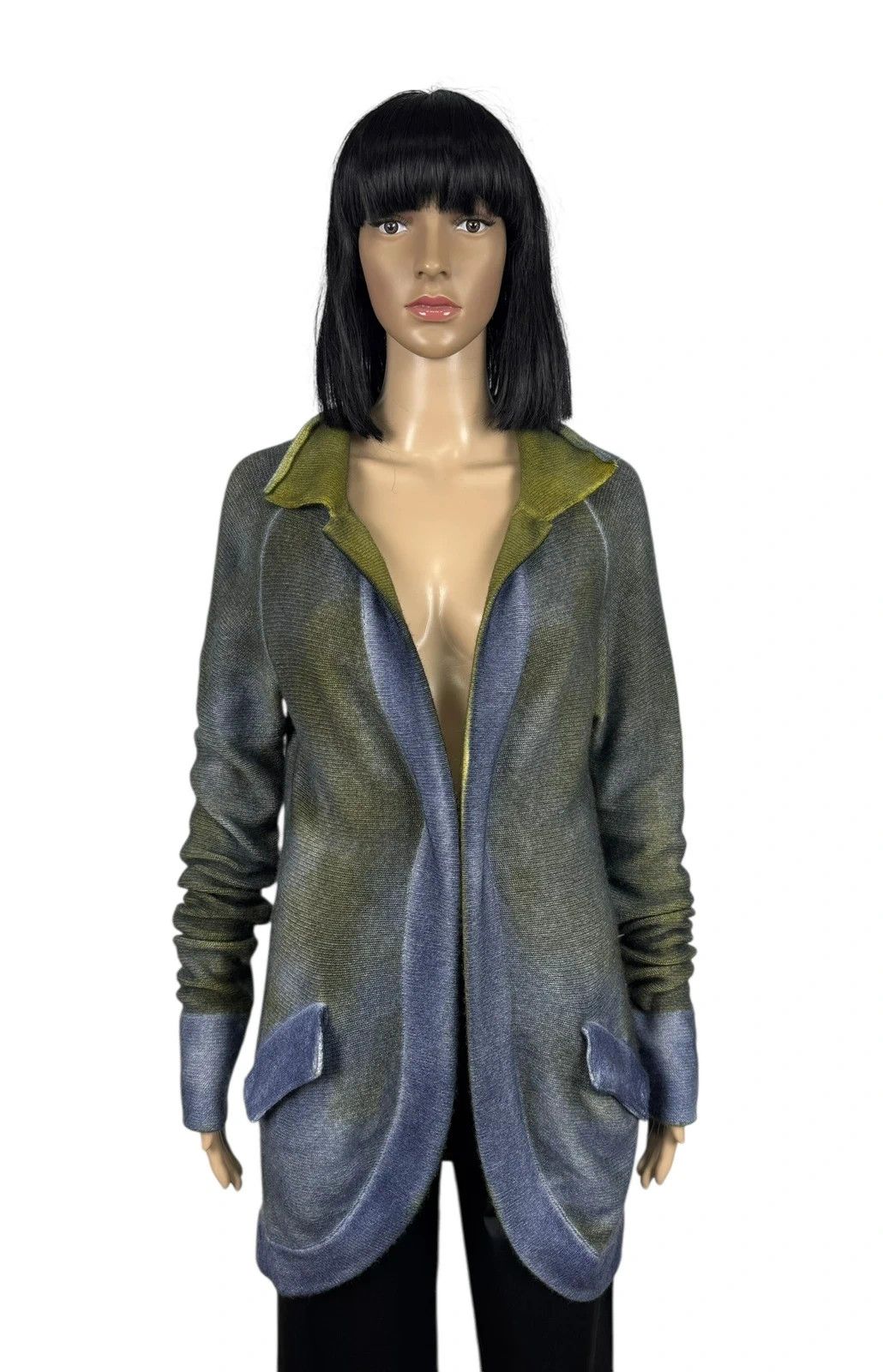 Other F Cashmere Rare 100% Cashmere Printed Cardigan size XS Size XS / US 0-2 / IT 36-38 - 1 Thumbnail