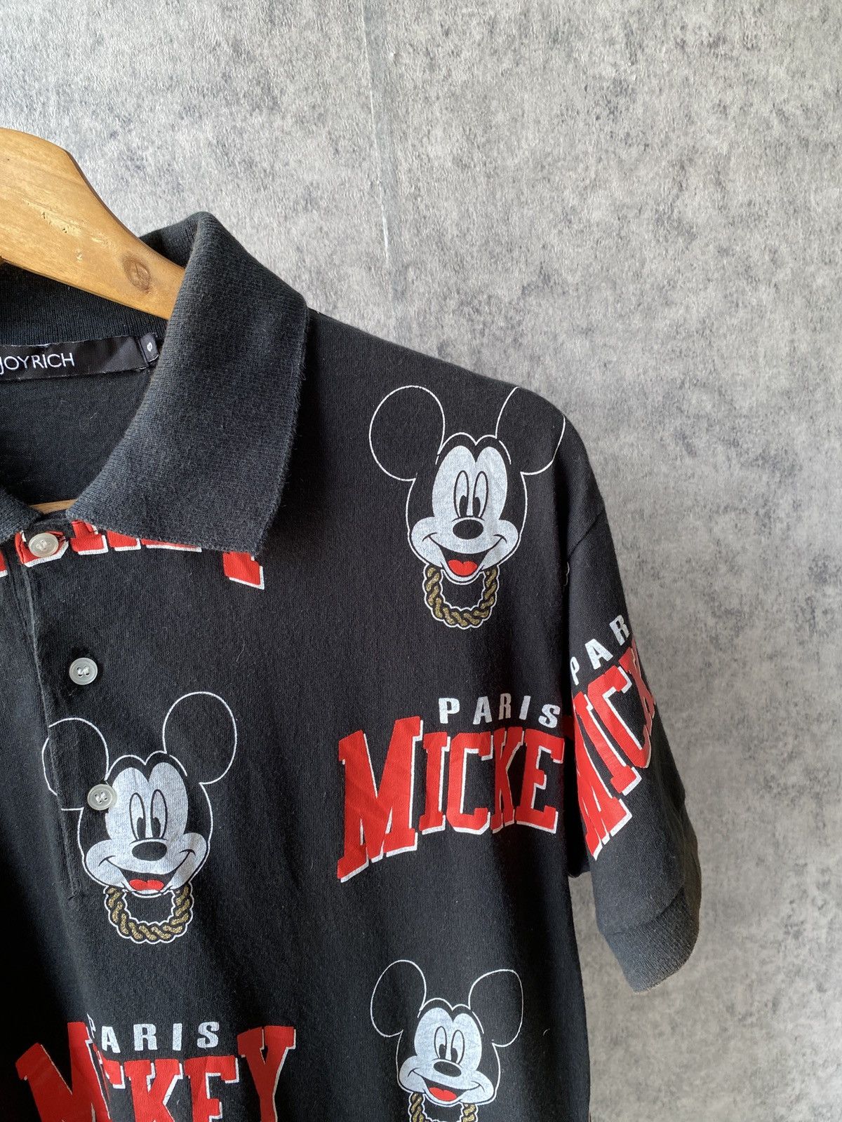 Japanese Brand × Joyrich Joyrich x Paris Mickey Fullprint Polo Shirt Size US S / EU 44-46 / 1 - 6 Thumbnail