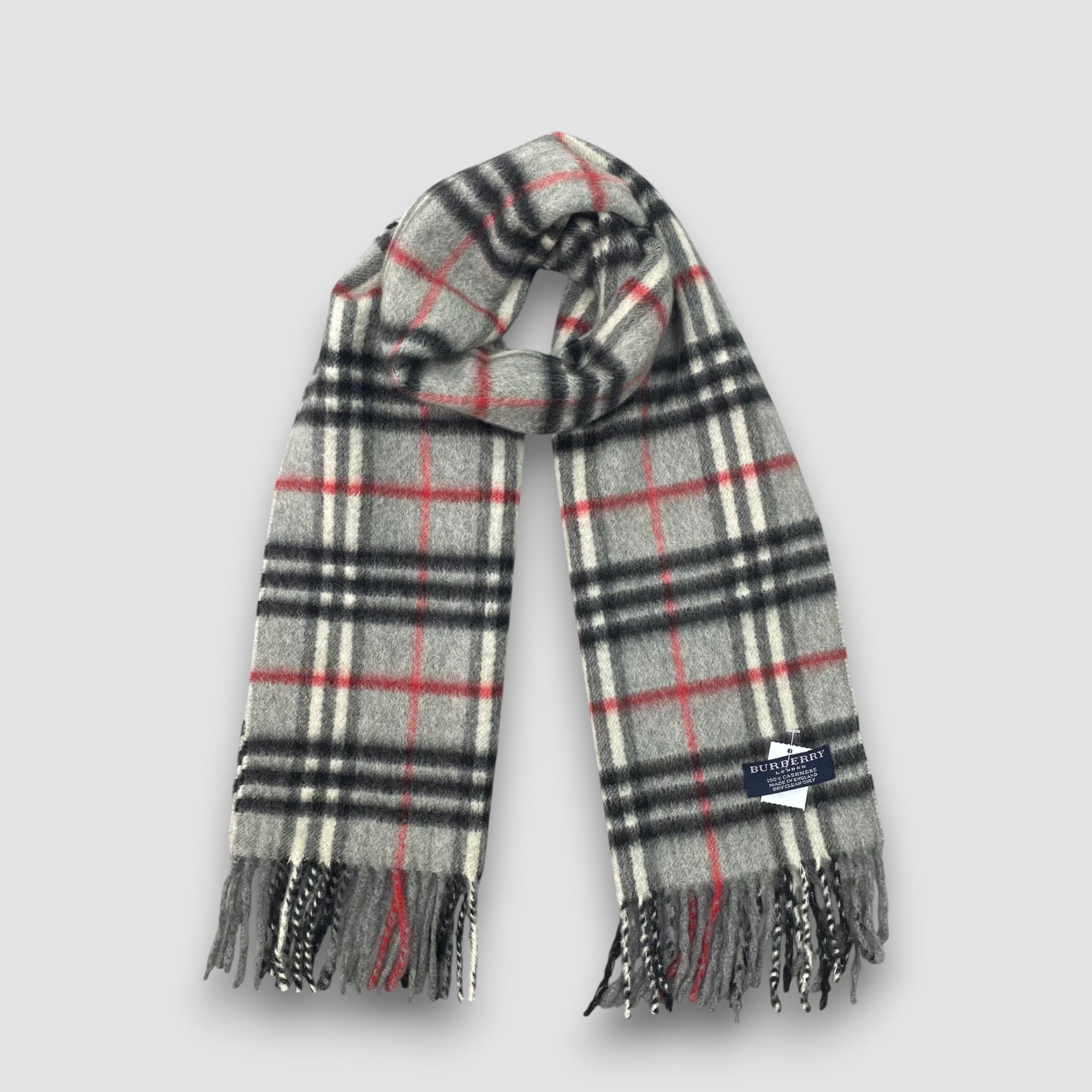 Burberry Vintage Burberry Scarf Muffler Wool Cashmere Winter Scarves Size ONE SIZE - 1 Thumbnail