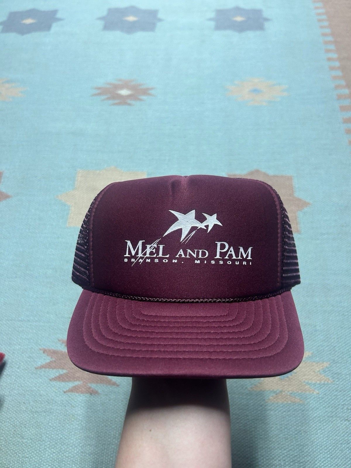 Vintage Vintage trucker hat Mel and Pam Tillis country music snapbac Size ONE SIZE - 2 Thumbnail