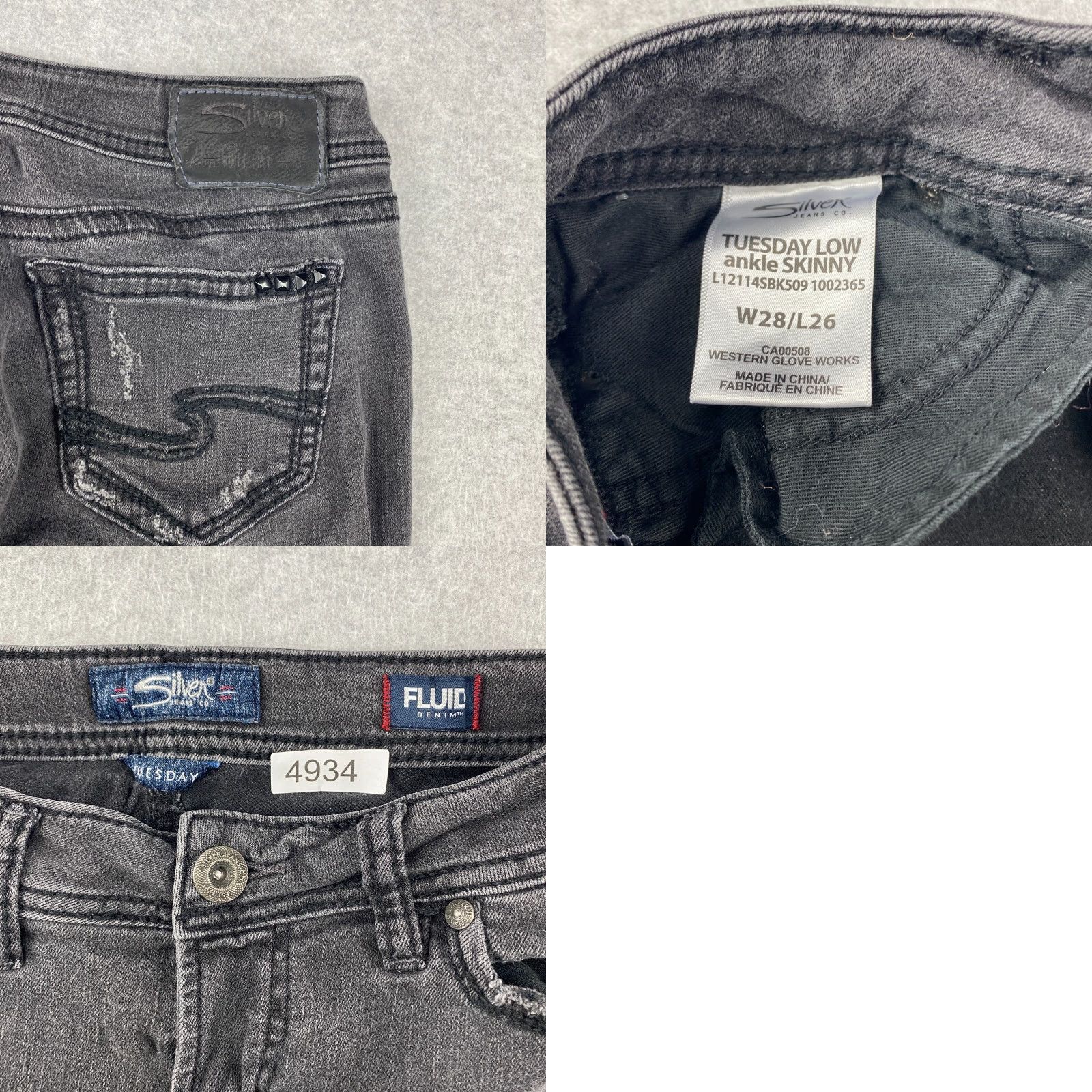 Silver Jeans Co. VINTAGE Size 28" / US 6 / IT 42 - 8 Thumbnail