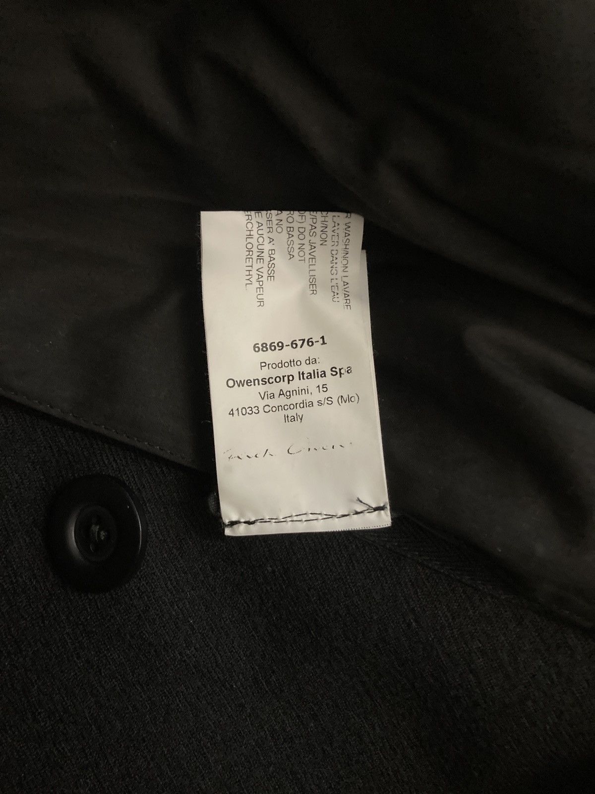 Rick Owens FW 16 "MASTODON" Double-Breasted JMF Wool Peacoat Rick Owens Size US M / EU 48-50 / 2 - 20 Thumbnail
