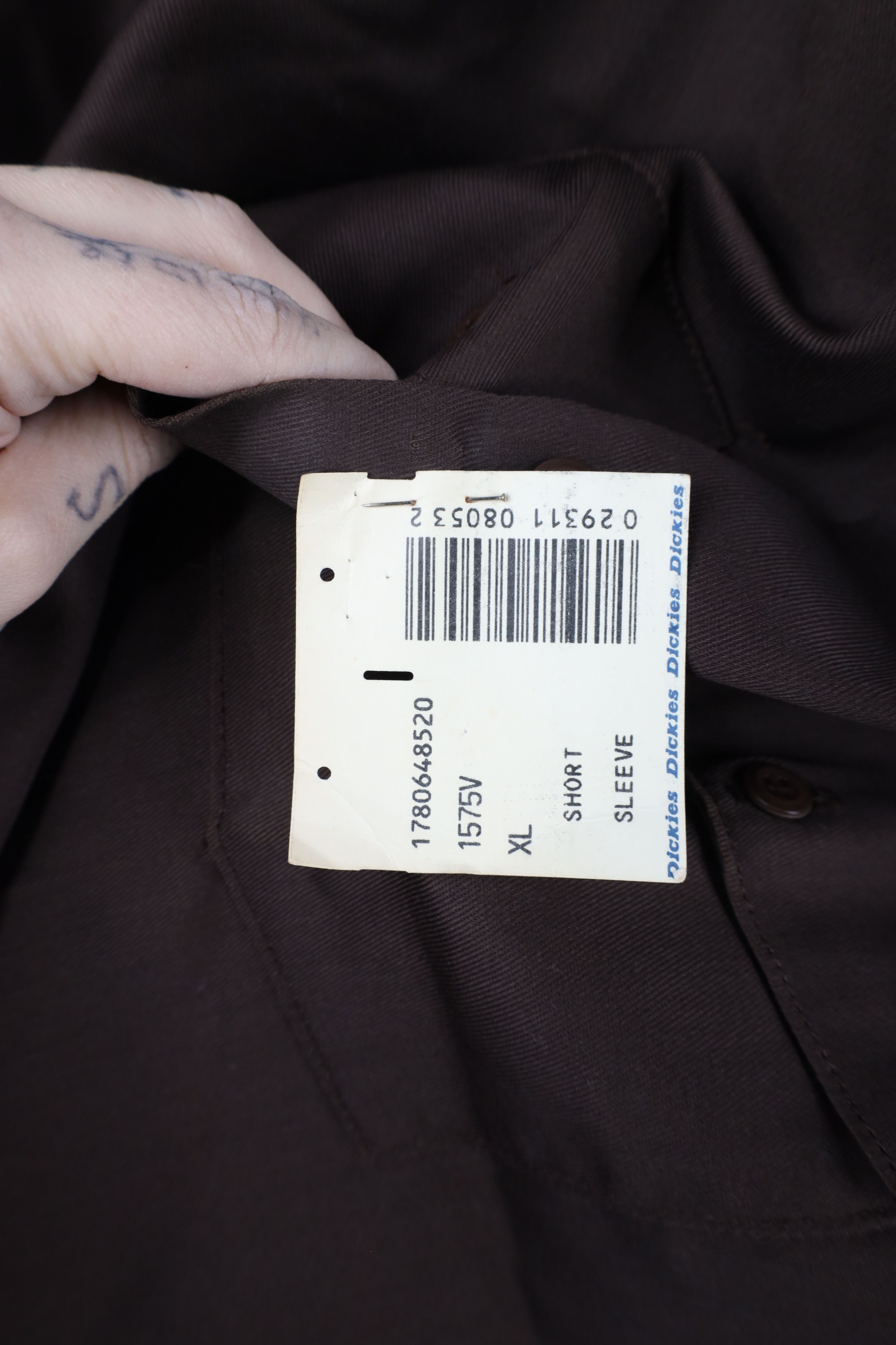 Dickies × Vintage Deadstock Vintage 70s Dickies Short Sleeve Workwear Shirt Size US XL / EU 56 / 4 - 5 Thumbnail