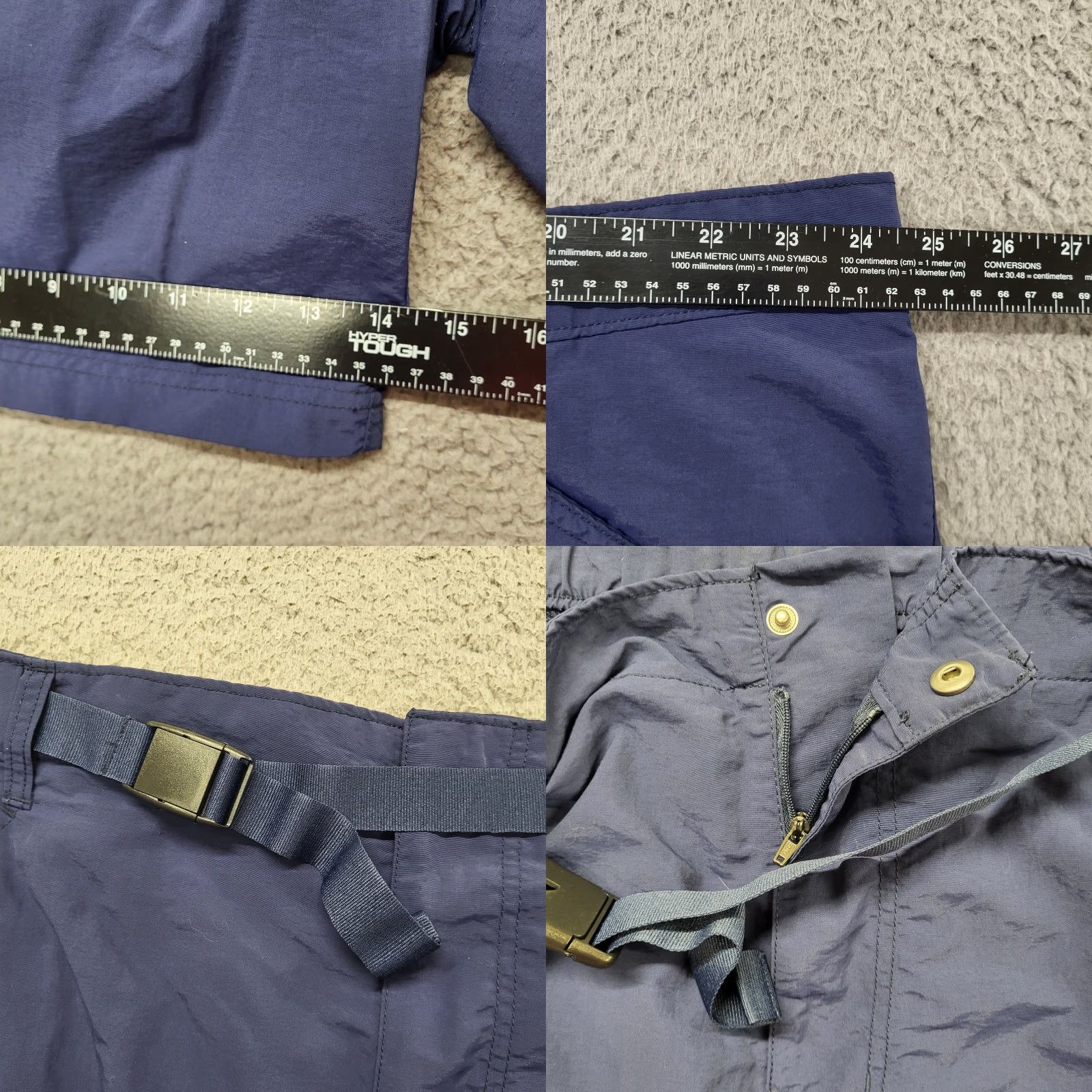 Lands' End Lands' End Shorts Men's 3XL Blue Belted Cargo Hiking Boating Outdoors Fishing Pockets Cargo Short Regular Mens Blue 3XL Lands' End Size US 39 - 8 Thumbnail