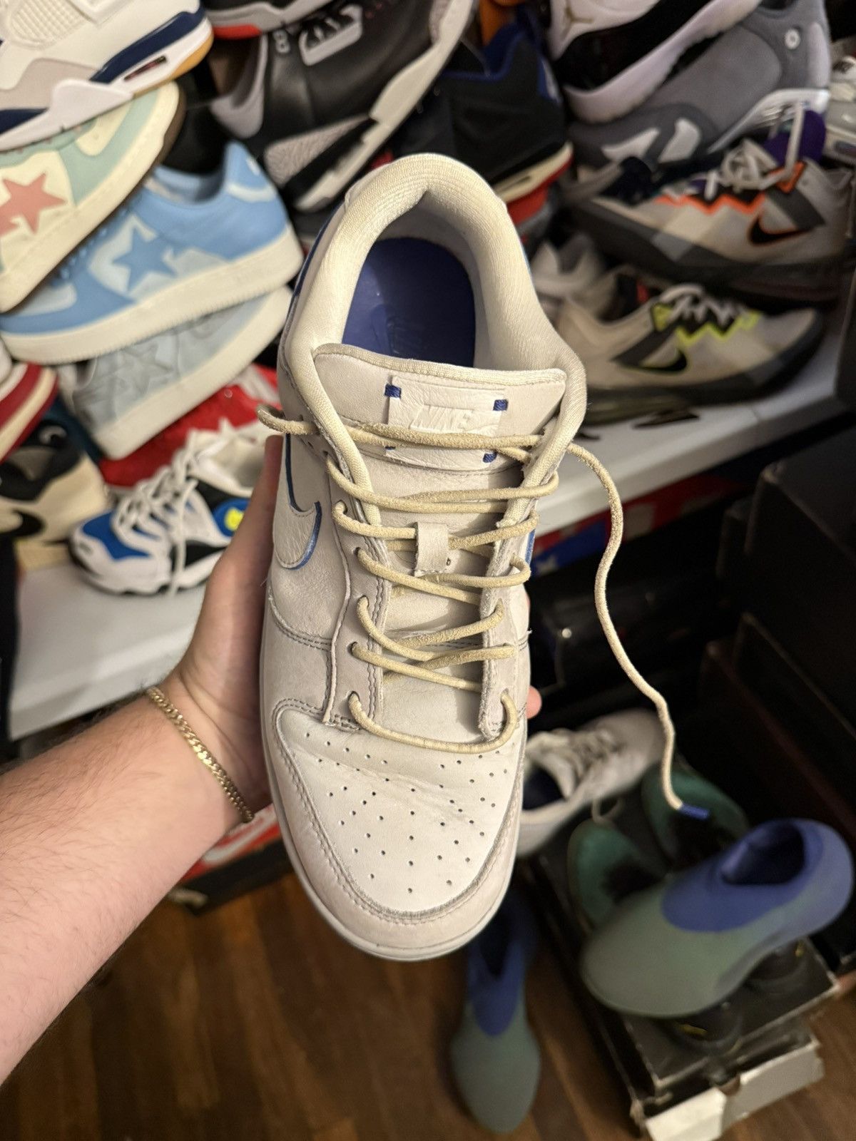 Nike Nike dunk low pure platinum size 9.5 Size US 9.5 / EU 42-43 - 2 Thumbnail