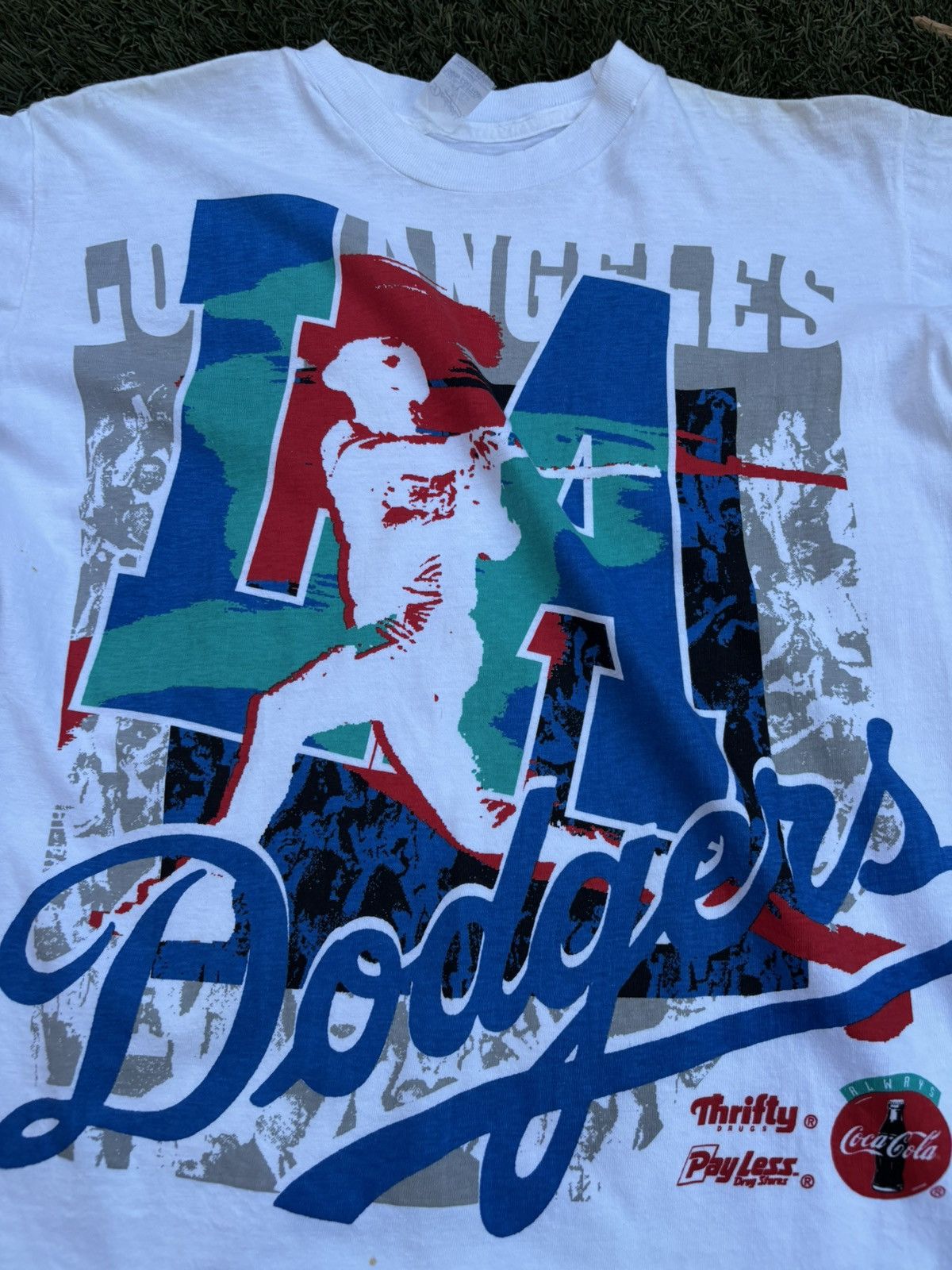 Other Vintage LA Dodgers baseball t shirt Size US L / EU 52-54 / 3 - 4 Thumbnail