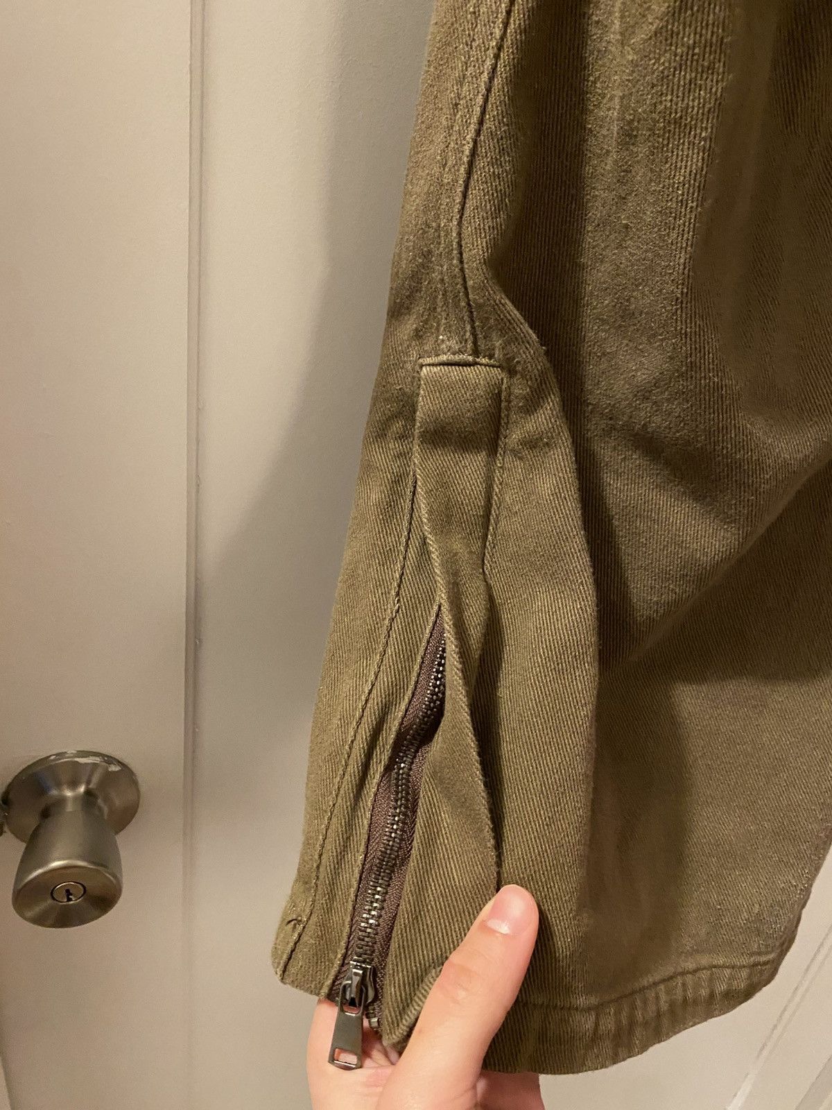 Japanese Brand Brown Workwear Pants Size US 32 / EU 48 - 7 Thumbnail