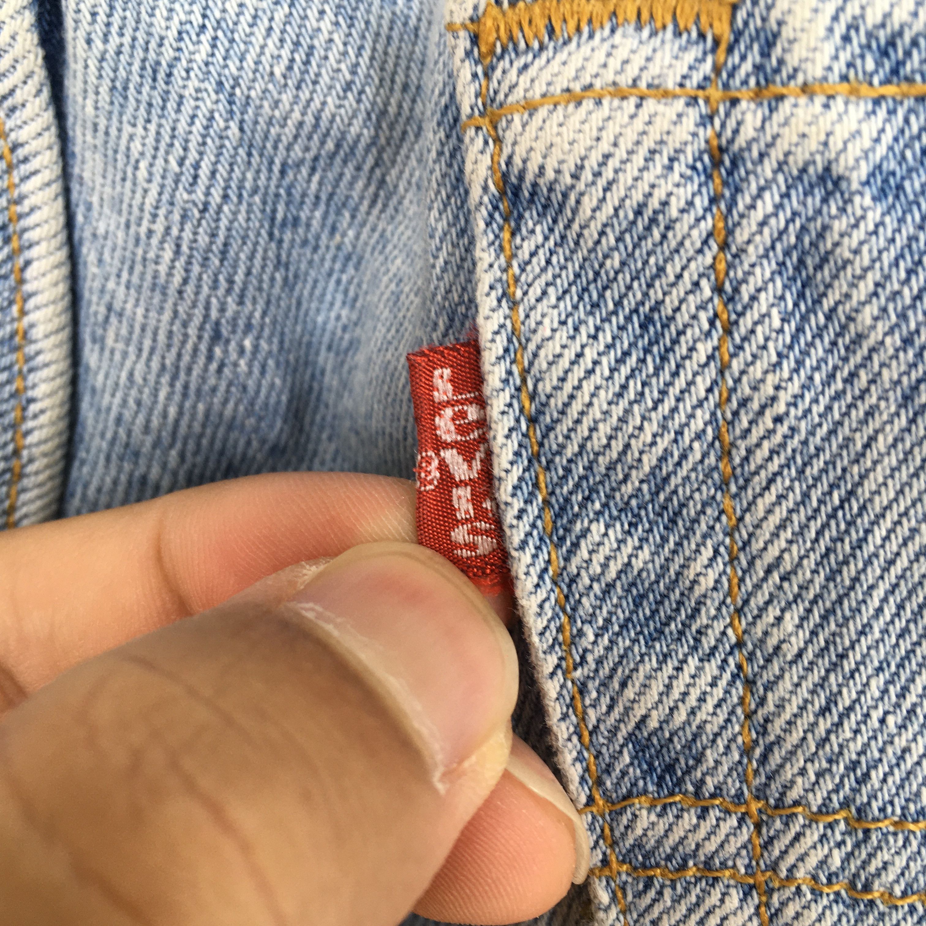 Levi's Size 28x28 Vintage 90s Levi's 501 Faded Blue Jeans S1813 Size US 28 / EU 44 - 13 Thumbnail