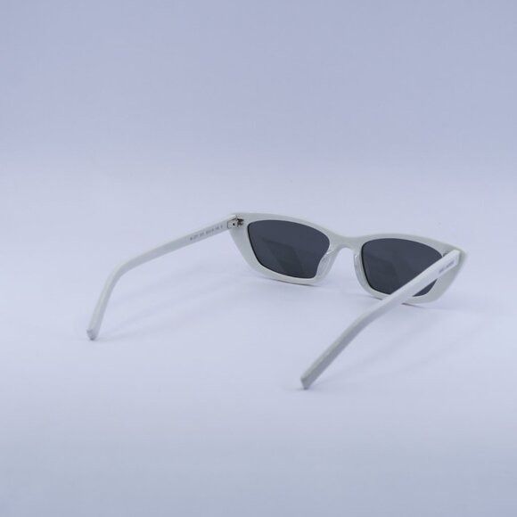 Saint Laurent Paris 🕶️ New Saint Laurent SL277 011 Sunglasses - White Frame Size ONE SIZE - 10 Thumbnail