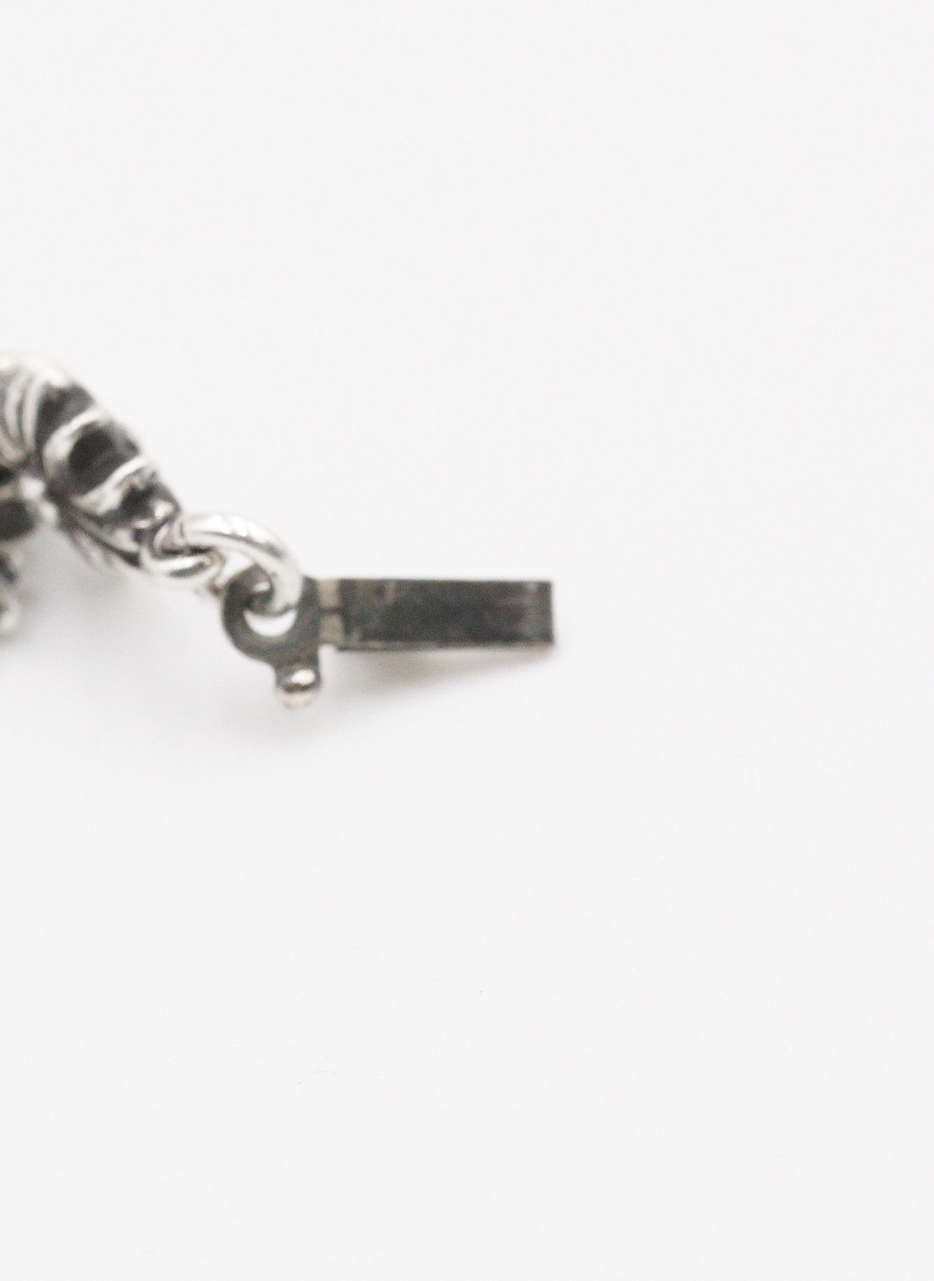 Chrome Hearts Chrome Hearts 925 Silver Tiny E Bracelet - 12L Size ONE SIZE - 11 Thumbnail