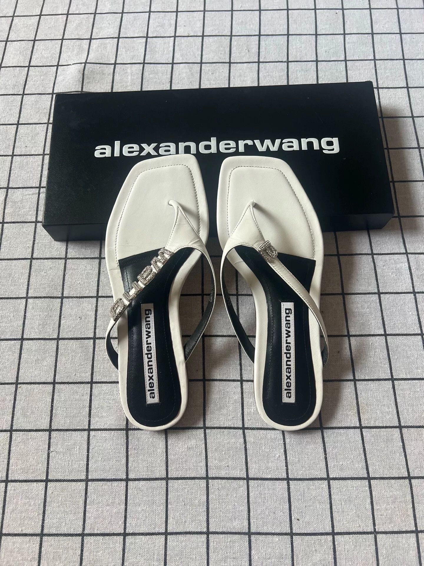 Alexander Wang Alexander Wang White Sandals us_6-5 Women Size US 6.5 / IT 36.5 - 1 Thumbnail