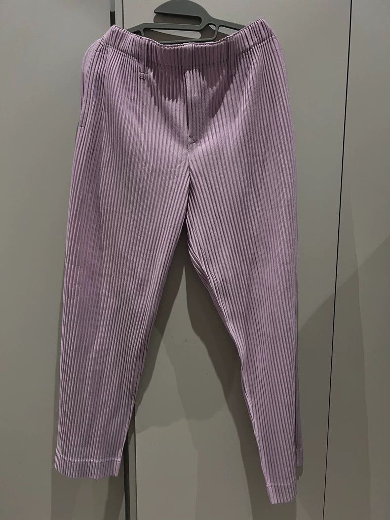 Issey Miyake Issey Miyake Purple trousers Size 25" / US 0 / IT 36 - 1 Thumbnail
