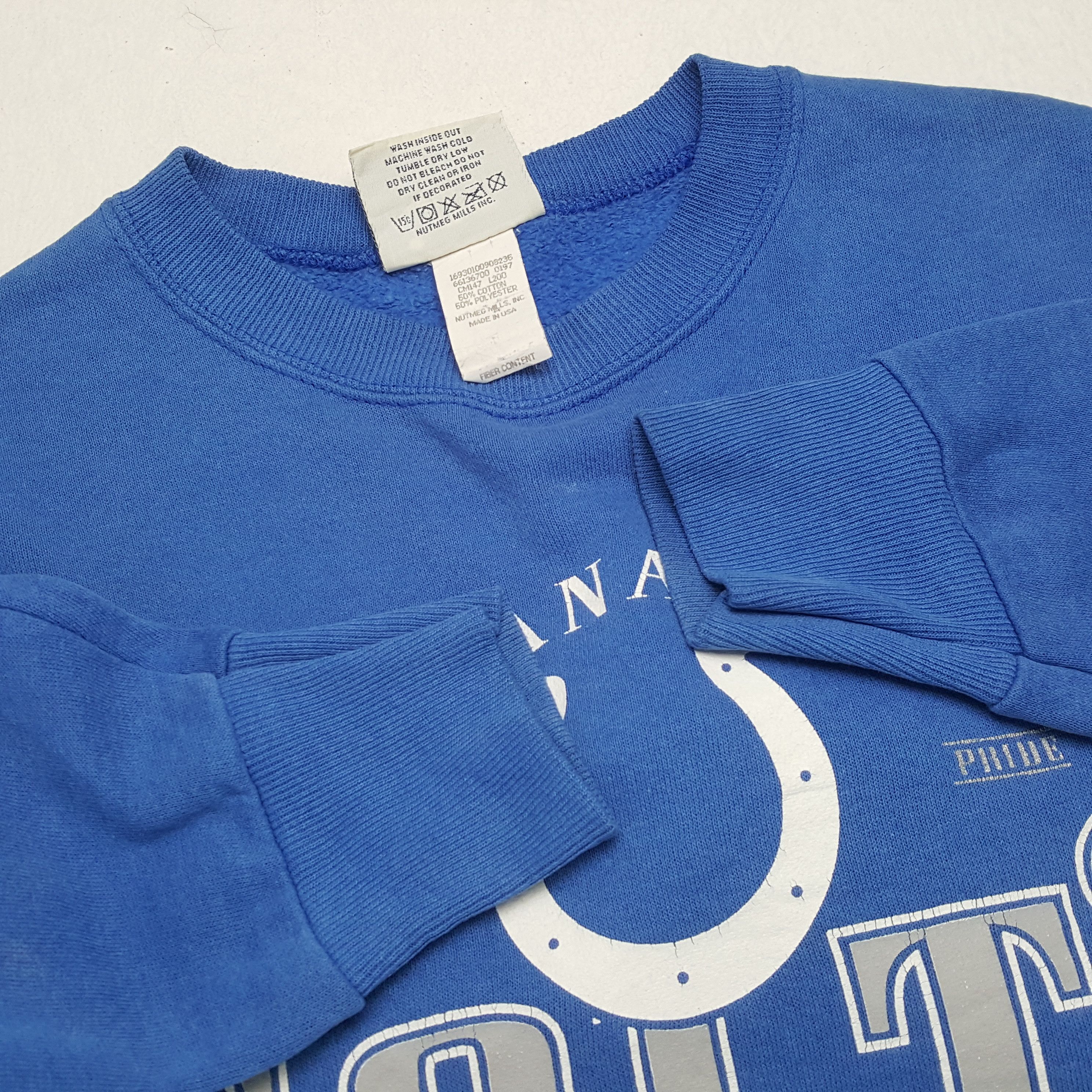 Lee × NFL × Vintage NFL INDIANA POLOS COLTS Football Team Vintage Sweatshirt Size US S / EU 44-46 / 1 - 8 Thumbnail
