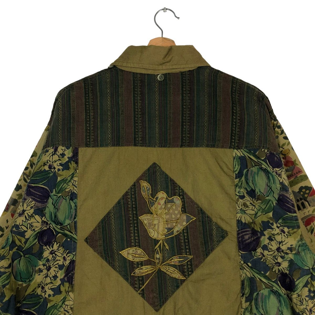 Japanese Brand × Vintage 🔥VINTAGE BUTTON JACKET OVERSIZED JAPAN INSPIRE KAPITAL Size US M / EU 48-50 / 2 - 9 Thumbnail