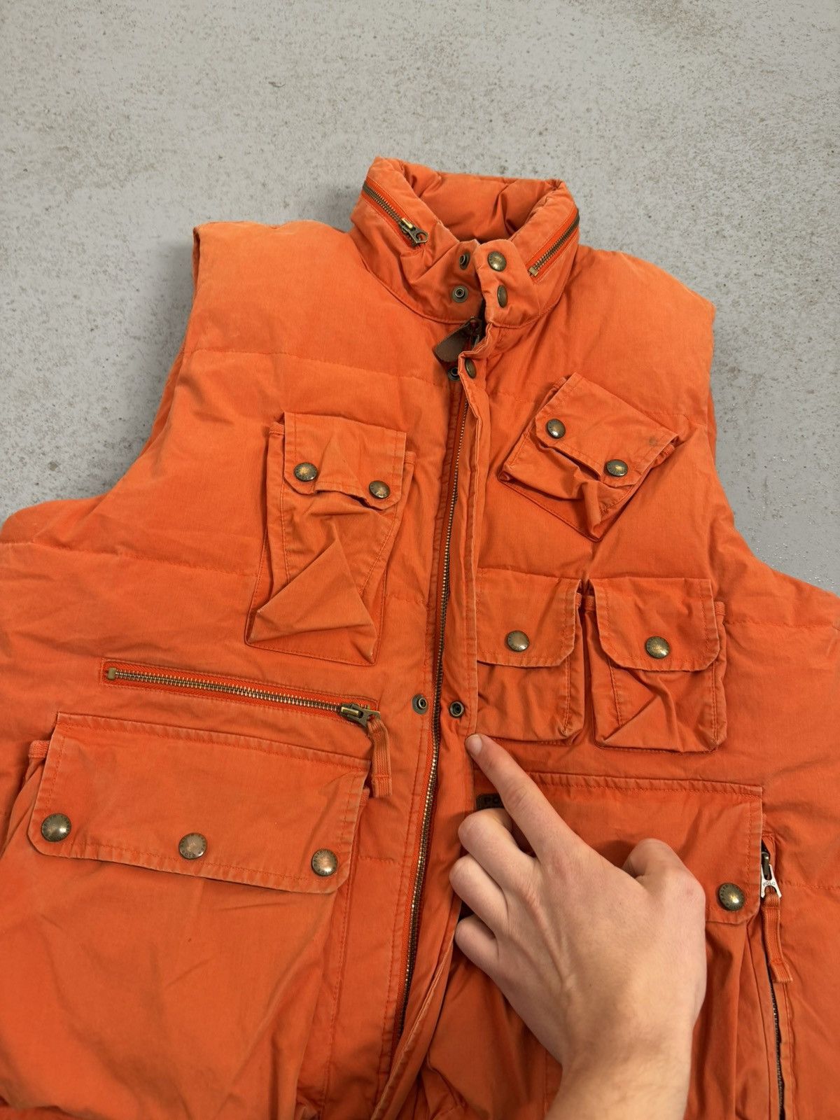 Polo Ralph Lauren 90s Polo Ralph Lauren Multi-pocket Fisherman Vest Size US M / EU 48-50 / 2 - 7 Thumbnail