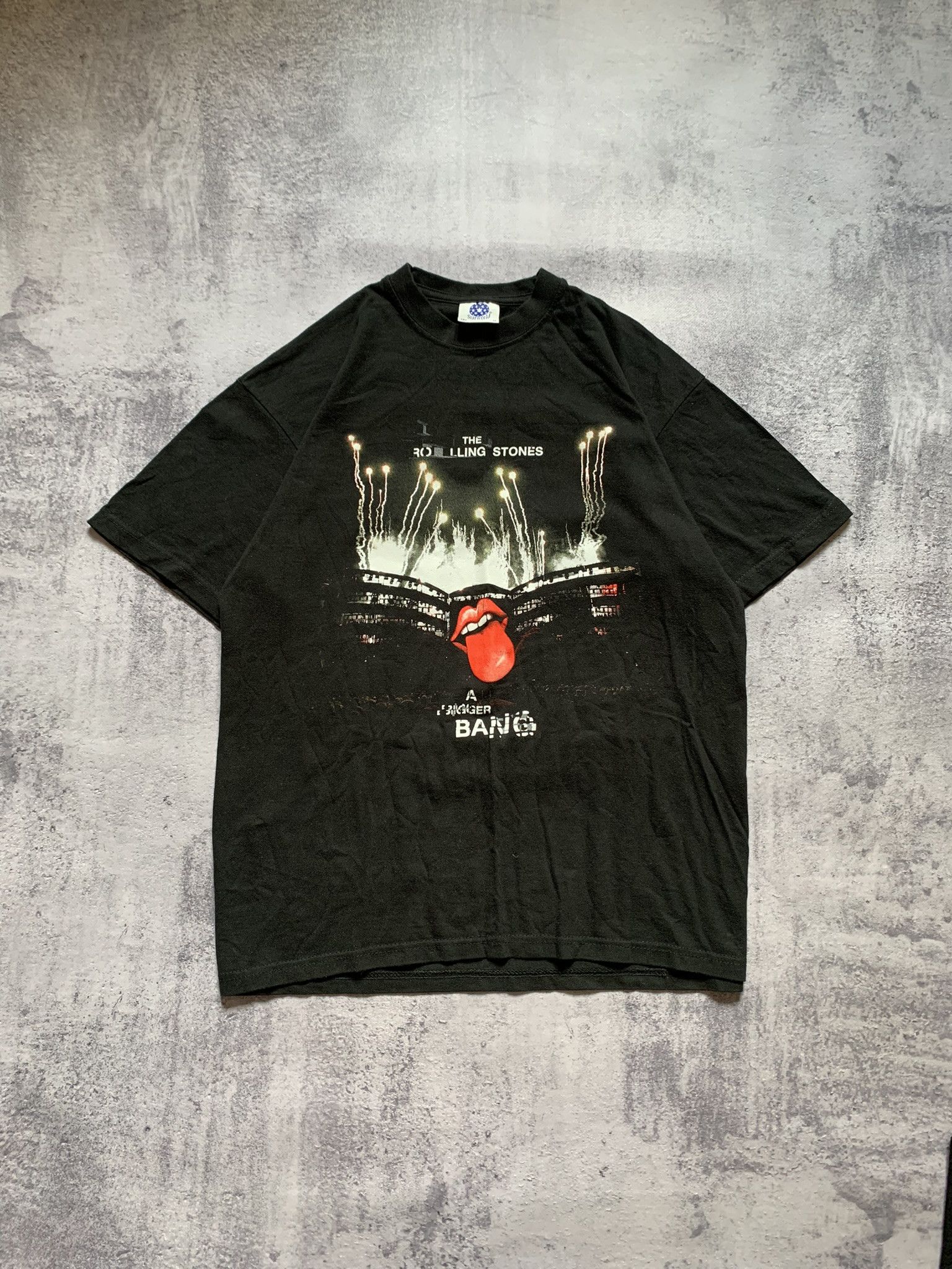 Band Tees VINTAGE The Rolling Stones Shirt Black A Bigger Bang Tour Size US M / EU 48-50 / 2 - 1 Thumbnail