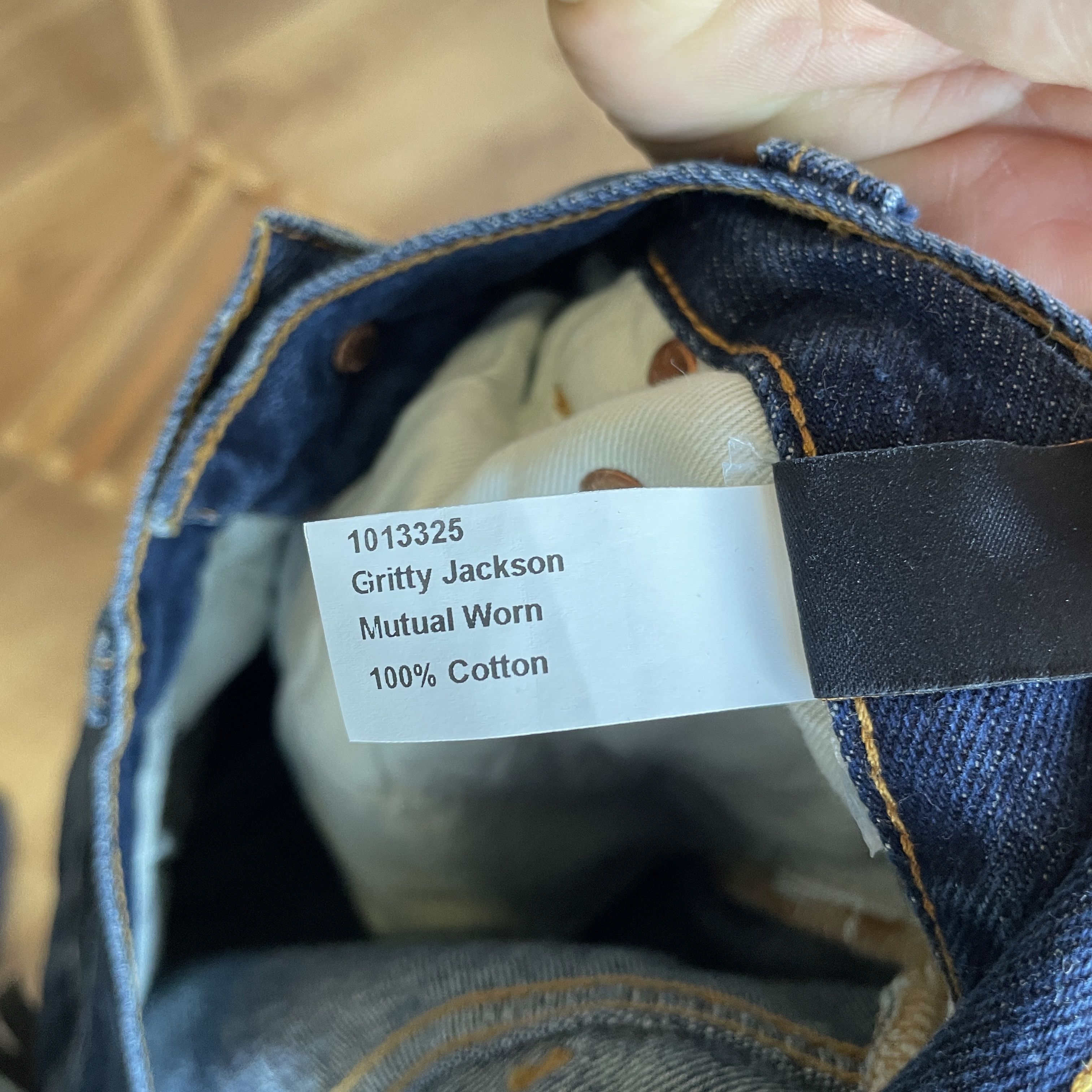 Nudie Jeans Nudie Jeans Gritty Jackson Mutual Worn Denim Size 30x25 Size US 30 / EU 46 - 12 Thumbnail