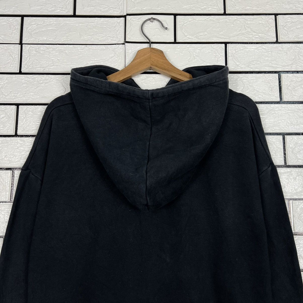 Vans VANS Big Logo Cropped Pullover Hoodie Sweatshirt #4083-C186 Size ONE SIZE - 17 Thumbnail