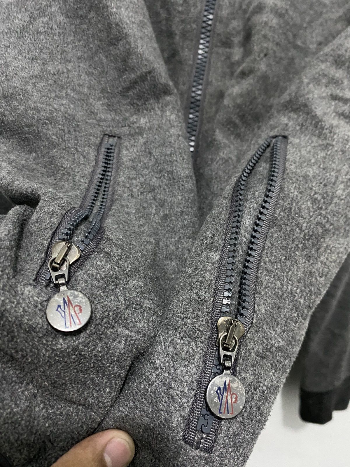 Vintage Moncler Reversible Fleece Jacket