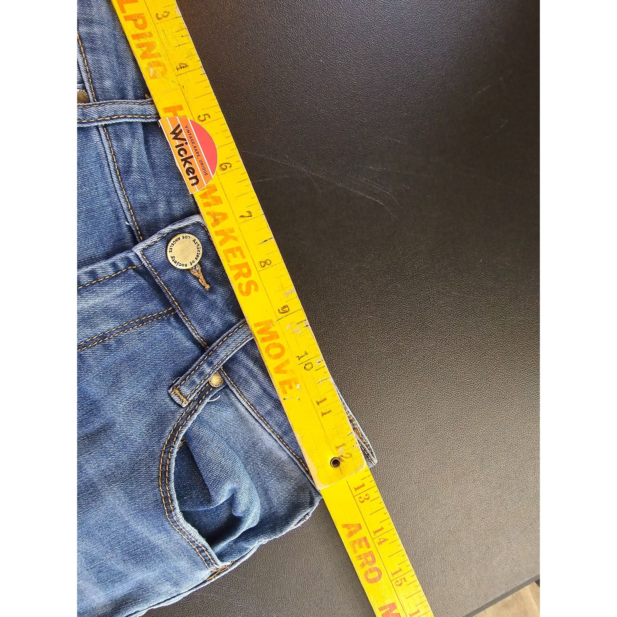 Other Articles Of Society Women's pleated Skinny Jeans Size 25 Size US 26 / EU 42 - 9 Thumbnail