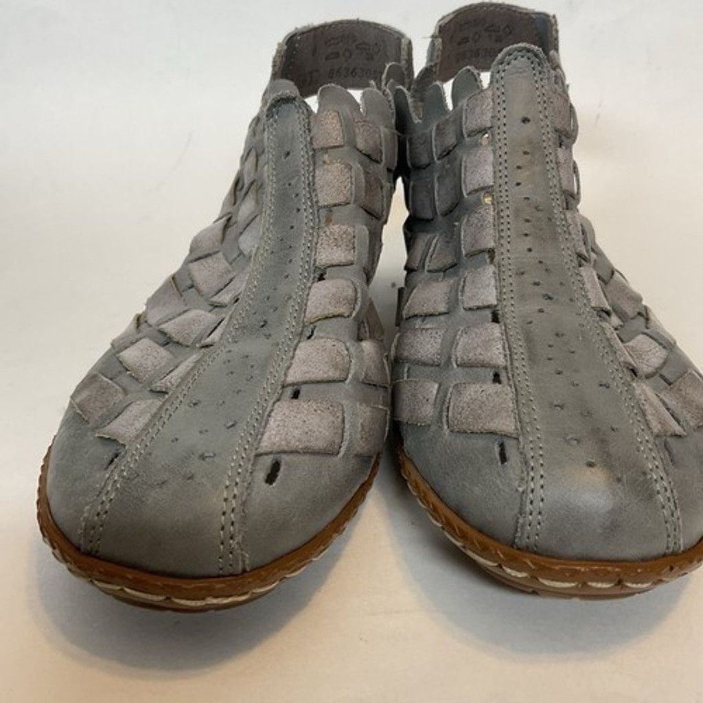 Rieker Rieker Sina Soft Weaven Leath Slingback Shoes Women 41/US9.5 Size US 11 / IT 41 - 7 Thumbnail