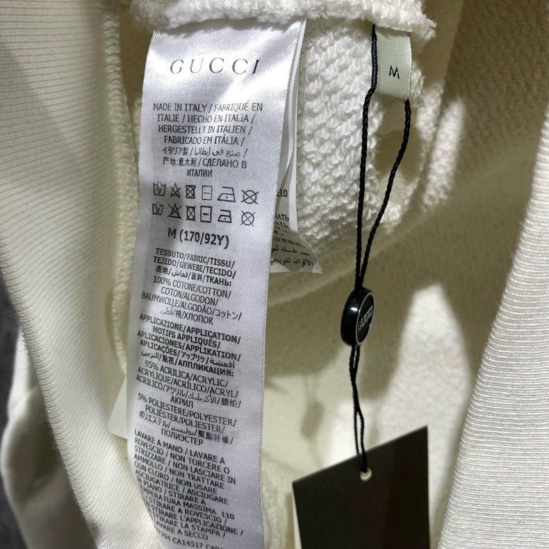 Gucci Gucci Gucci's new bear white sweatshirt 2501-Nextarrow Size US M / EU 48-50 / 2 - 5 Thumbnail