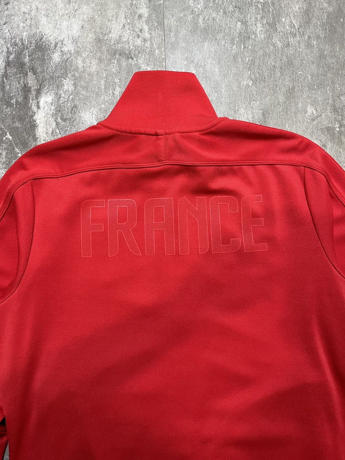 Nike Nike France 2012 2013 Football Y2k Sweatshirt Track top Size US L / EU 52-54 / 3 - 6 Thumbnail