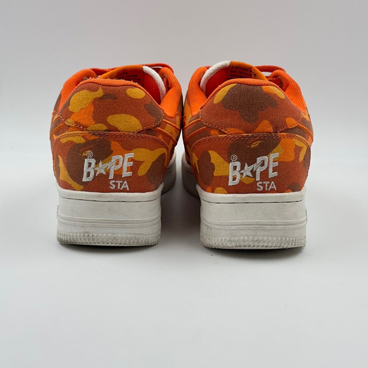 Bape × Heron Preston A Bathing Ape Bapesta Heron Preston 2022 Size US 9.5 / EU 42-43 - 12 Thumbnail