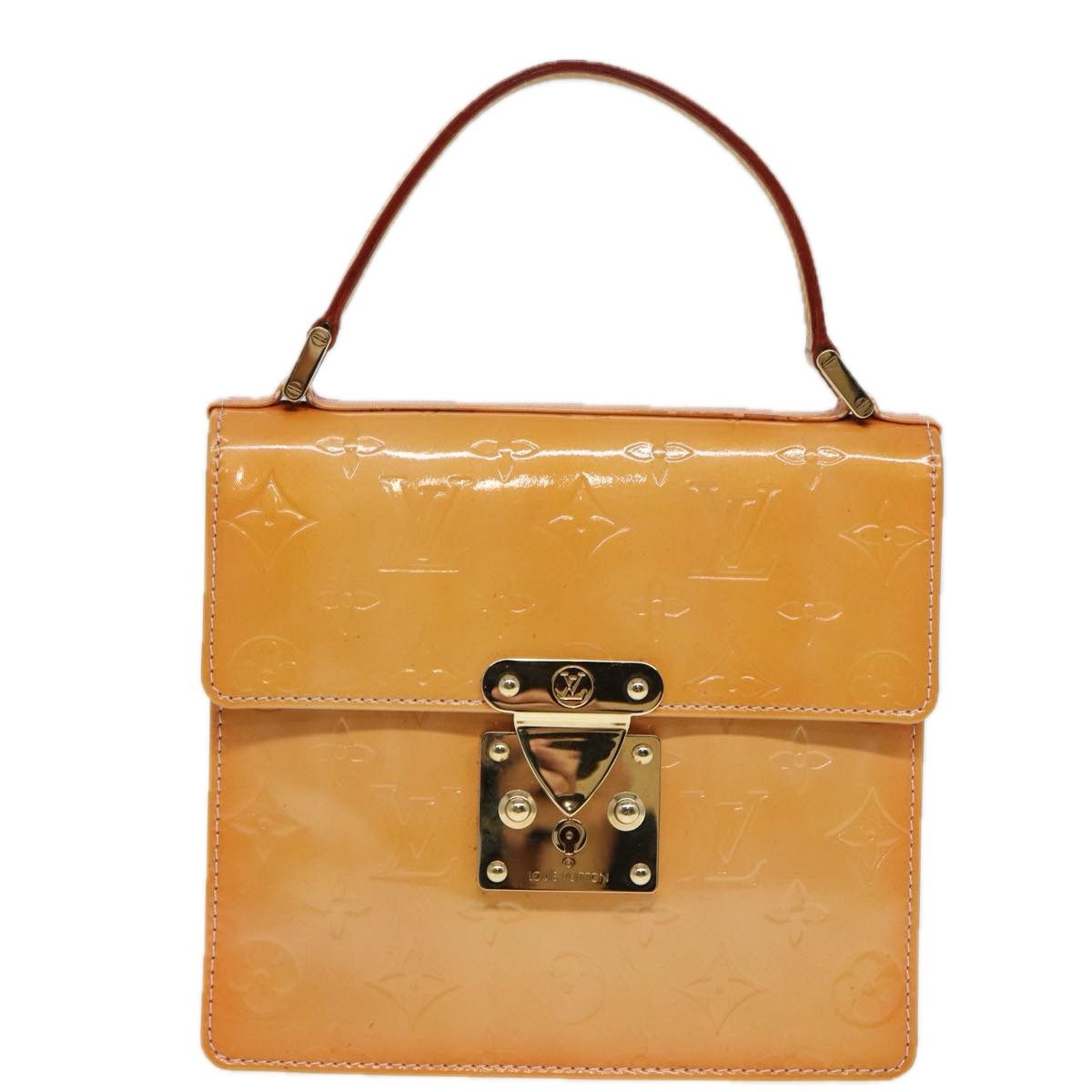 Louis Vuitton Spring Street Camel Patent Leather Handbag (Pre-Owned) Size ONE SIZE - 1 Thumbnail