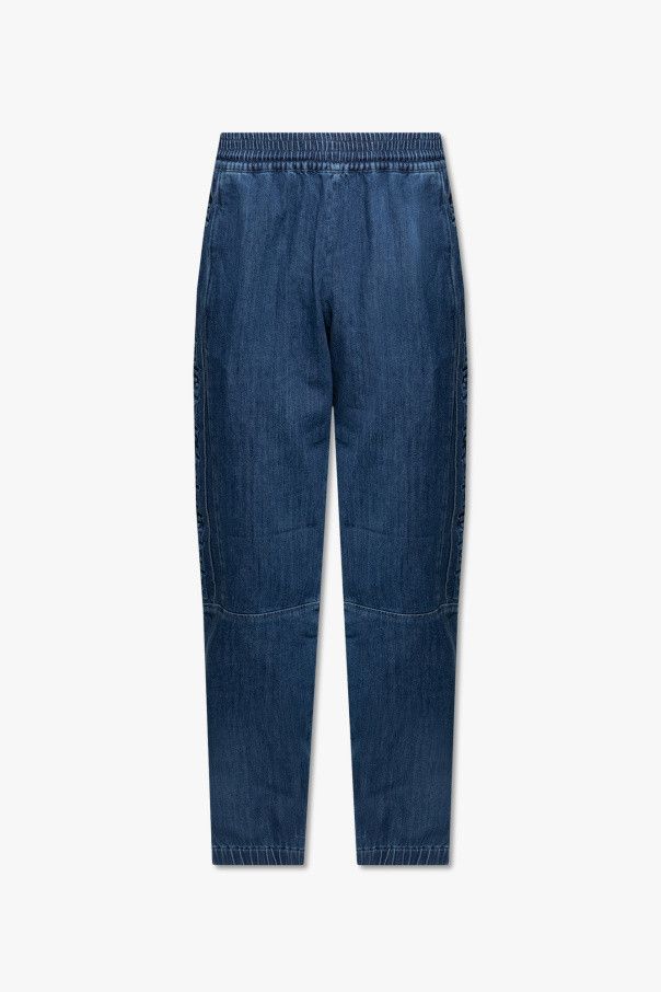 Fendi o1loc1c0824 Trousers in Blue Size US 32 / EU 48 - 1 Thumbnail