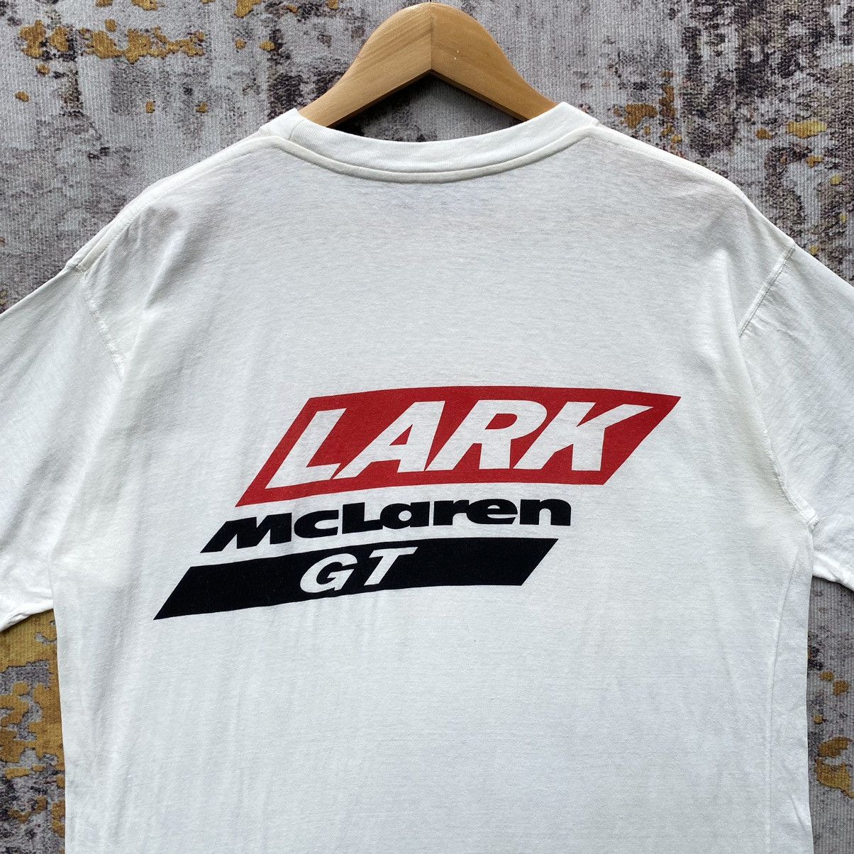 Vintage Vintage Lark McLaren GT Racing Supercar Shirt McLaren Size US M / EU 48-50 / 2 - 5 Thumbnail