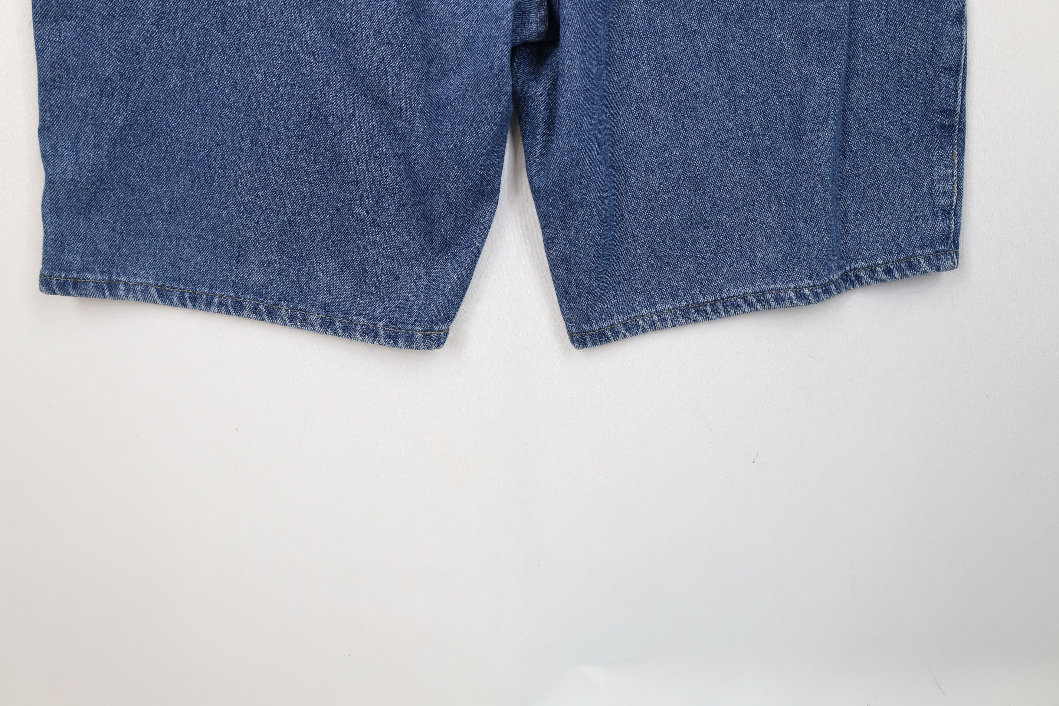 Vintage Deadstock Vintage 90s Streetwear Fit Denim Jean Shorts Jorts Size US 34 / EU 50 - 12 Thumbnail