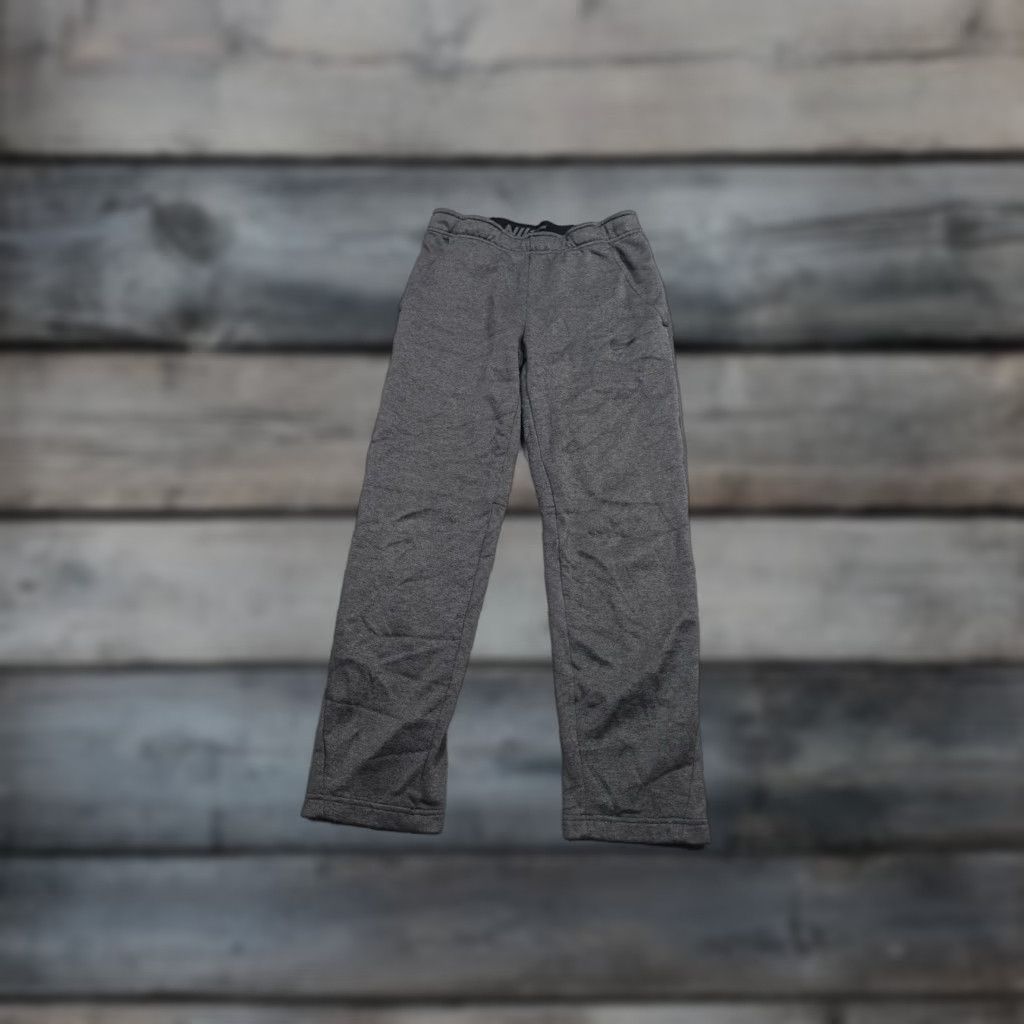Nike Nike Pants Mens Small Gray Dri-FIT Athletic Joggers Fleece Lined Sweatpants Size US 29 - 1 Thumbnail