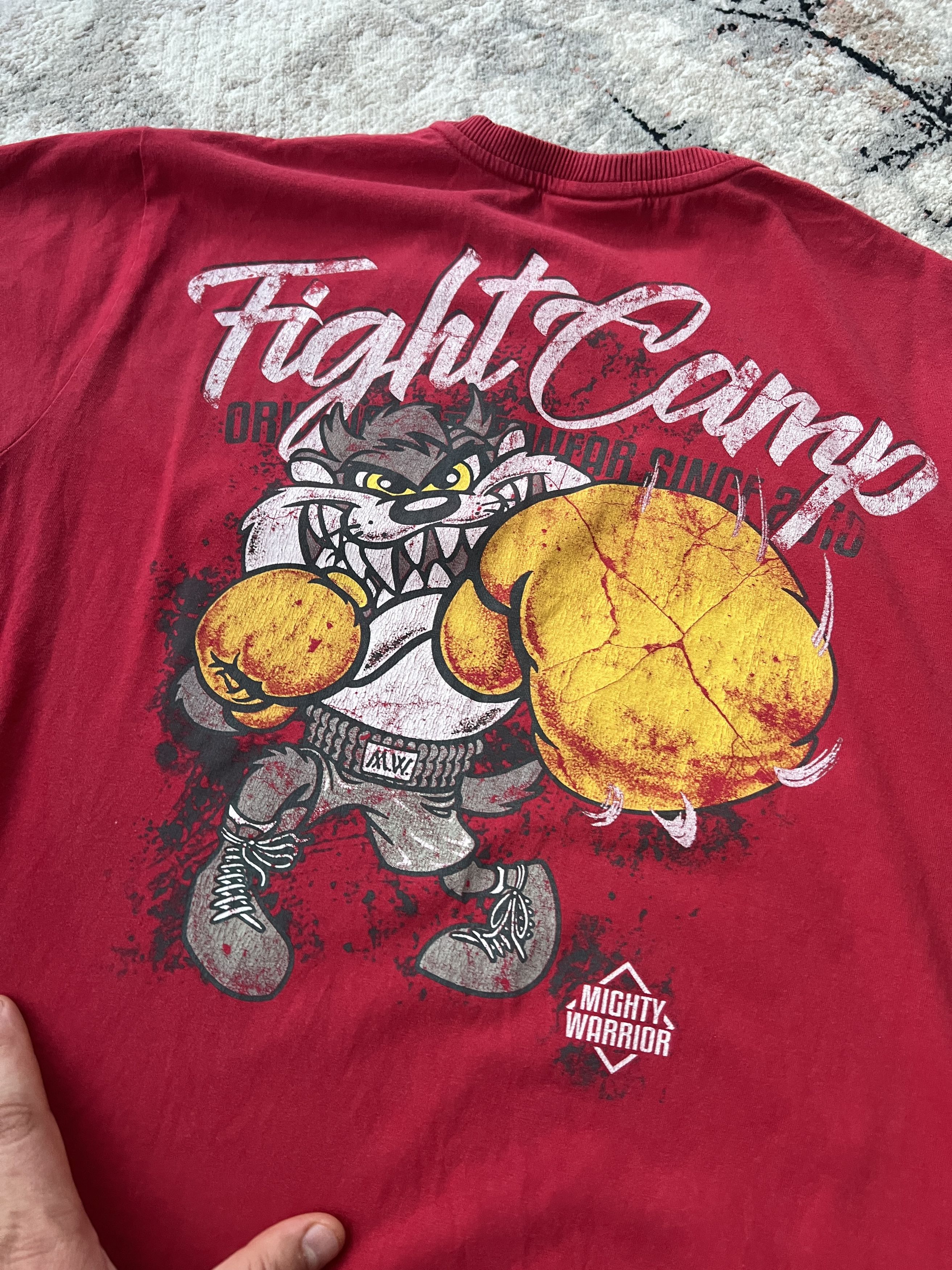 Vintage Mighty Warriors Fight Camp Vintage Tee Size US L / EU 52-54 / 3 - 2 Thumbnail