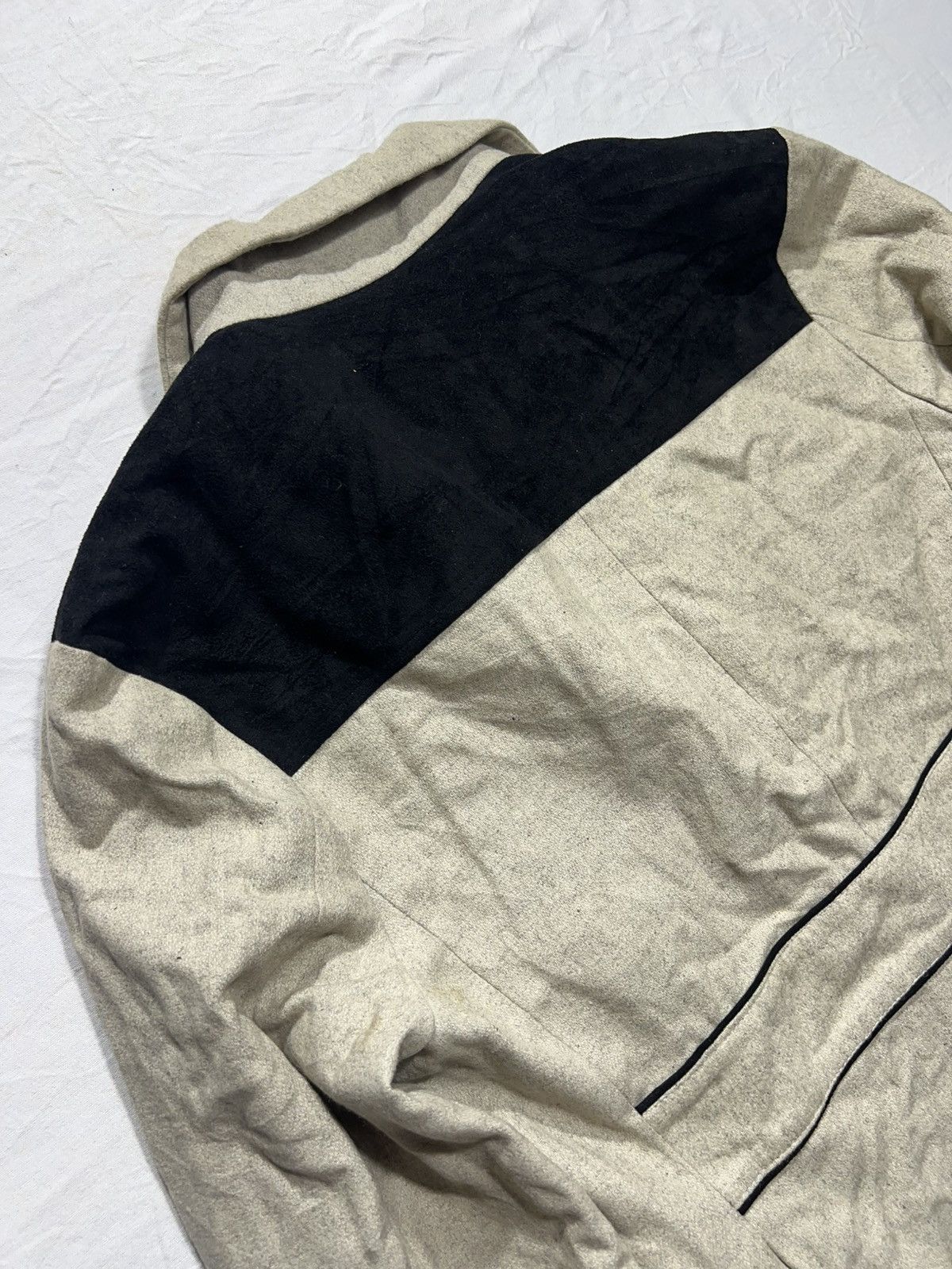 Number (N)ine Number (N)ine herringbone suede patch field jacket Size US L / EU 52-54 / 3 - 11 Thumbnail