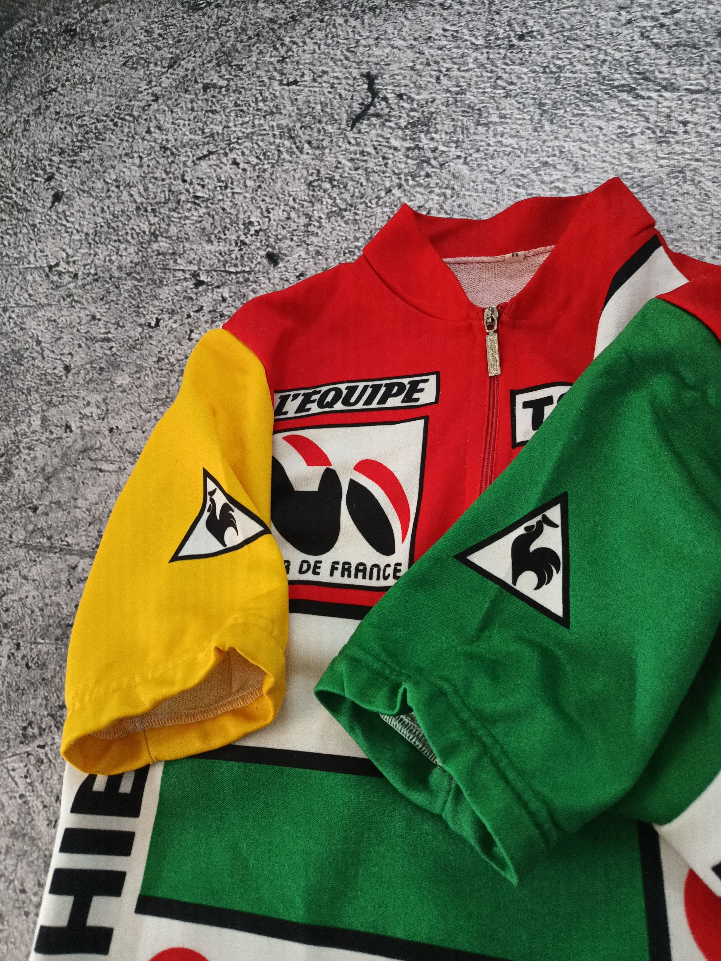Vintage Vintage 80s/90sTour De France Toshiba Cycling Jersey Size US M / EU 48-50 / 2 - 3 Thumbnail