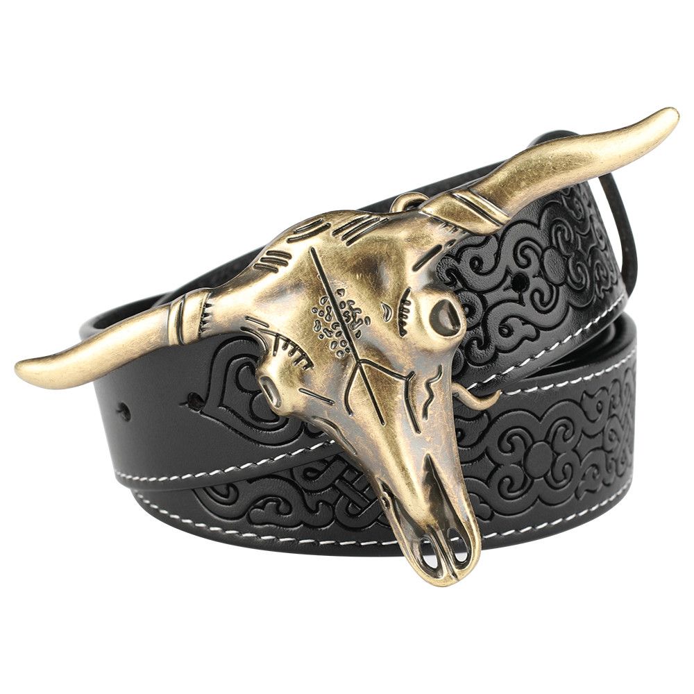 Designer Punk Vintage Belt Riveted Belts Menswear Accessories Size ONE SIZE - 1 Thumbnail