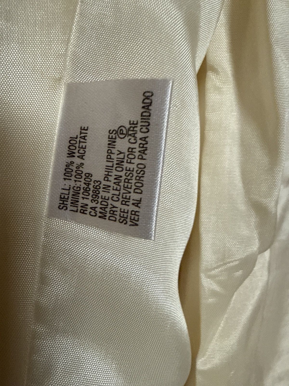 Other Antonio Melani Cream Coat Size L / US 10 / IT 46 - 5 Thumbnail